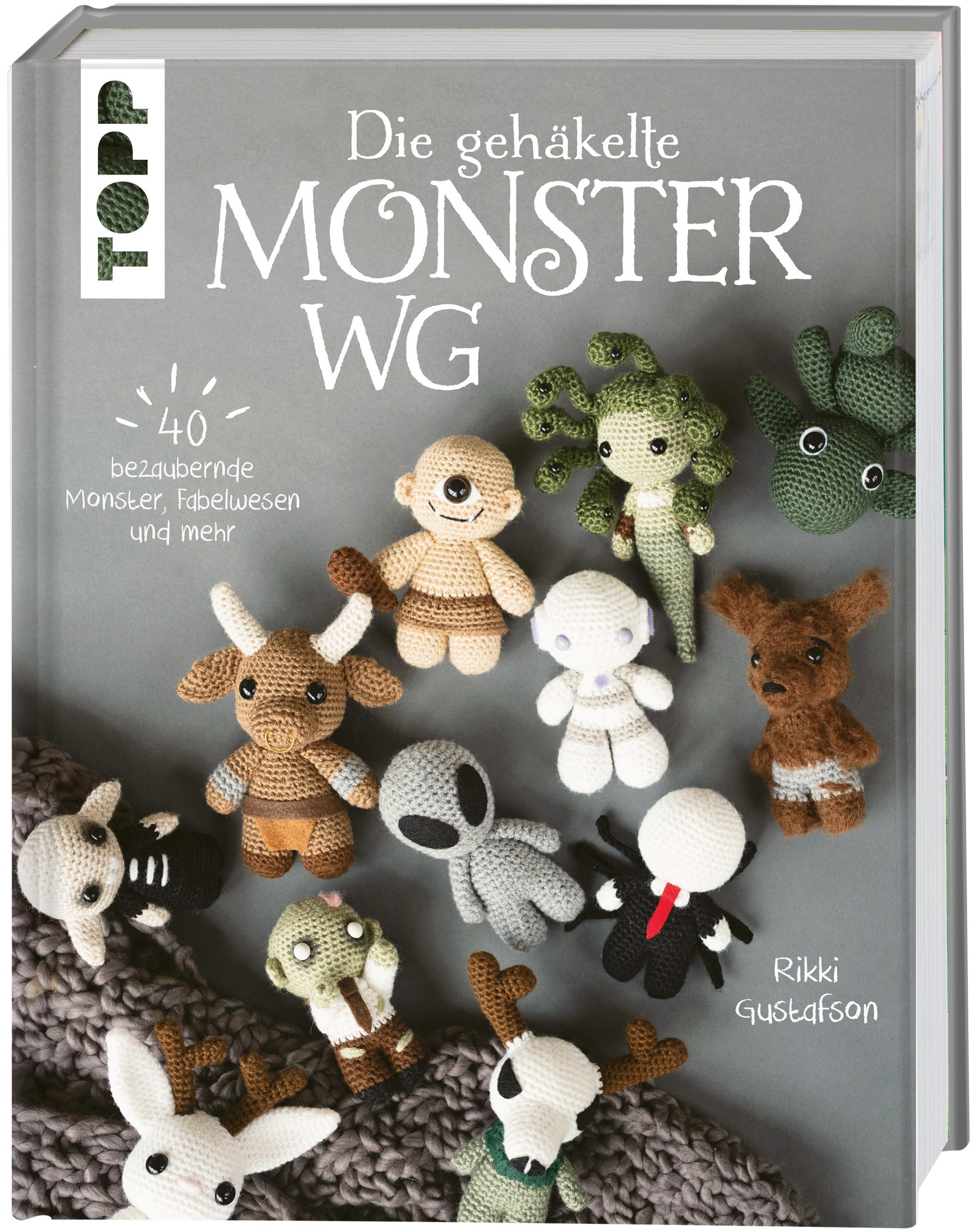 Die gehäkelte Monster WG 40 bezaubernde Monster, Fabelwesen und mehr