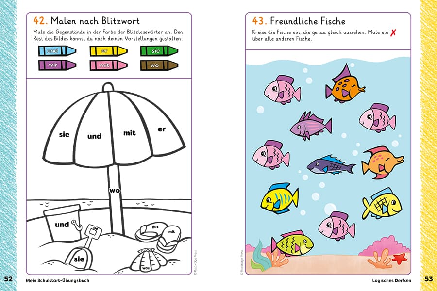 Produktbild Mein Schulstart-Übungsbuch 5 von 6