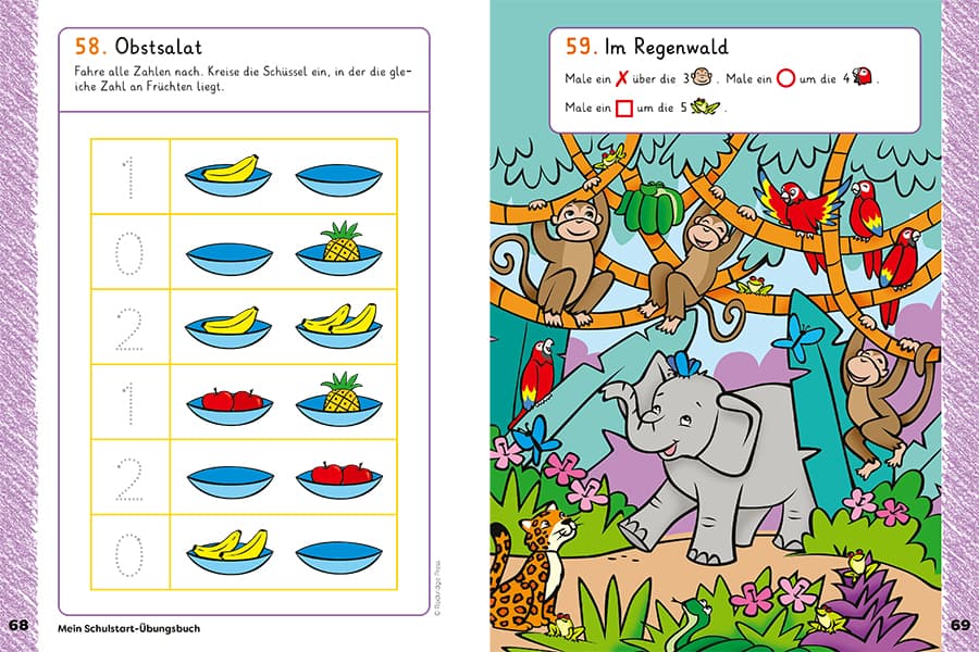 Produktbild Mein Schulstart-Übungsbuch 4 von 6