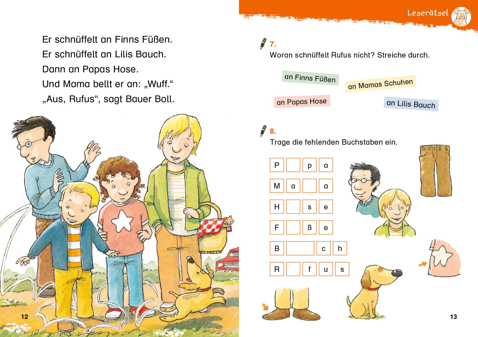 Produktbild Duden Leseprofi – Lustiges Lese-Übungsbuch für die 1. Klasse 2 von 5