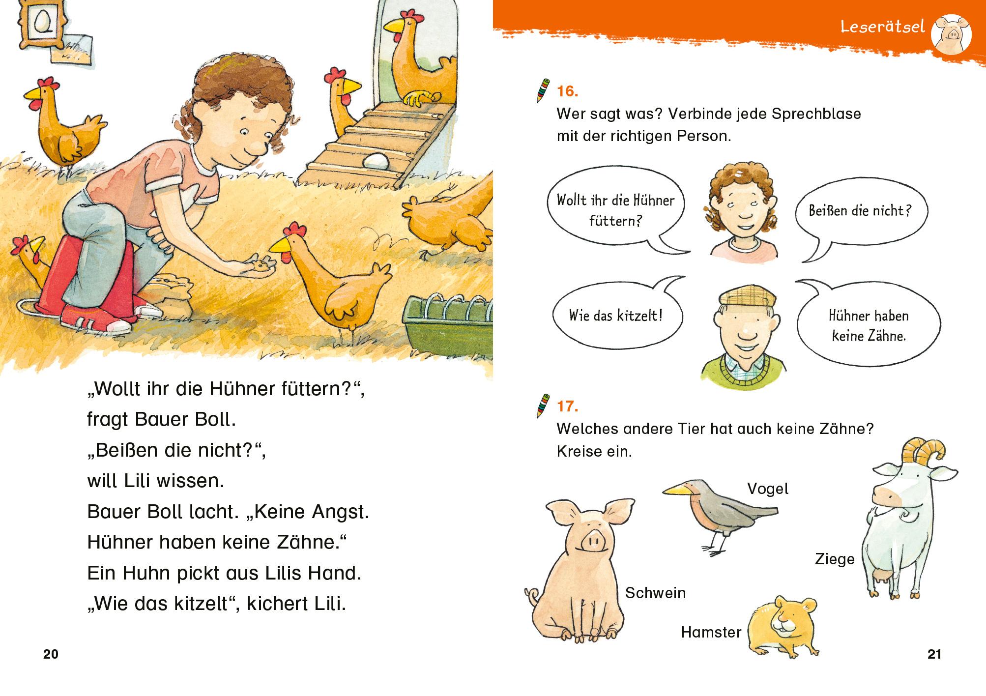 Produktbild Duden Leseprofi – Lustiges Lese-Übungsbuch für die 1. Klasse 3 von 5