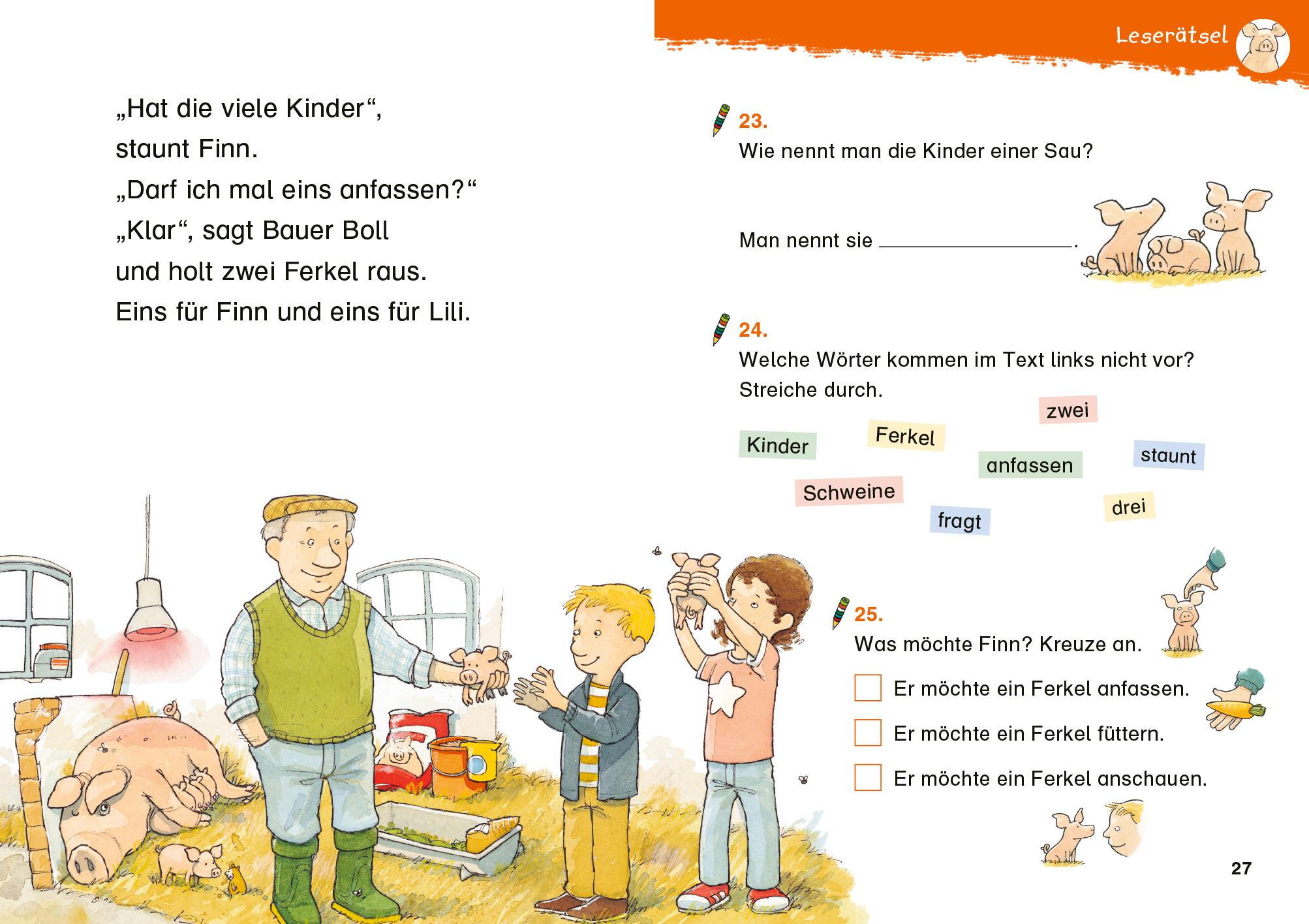 Produktbild Duden Leseprofi – Lustiges Lese-Übungsbuch für die 1. Klasse 5 von 5