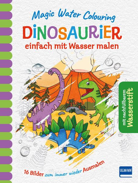 Magic Water Colouring - Dinosaurier - einfach mit Wasser malen