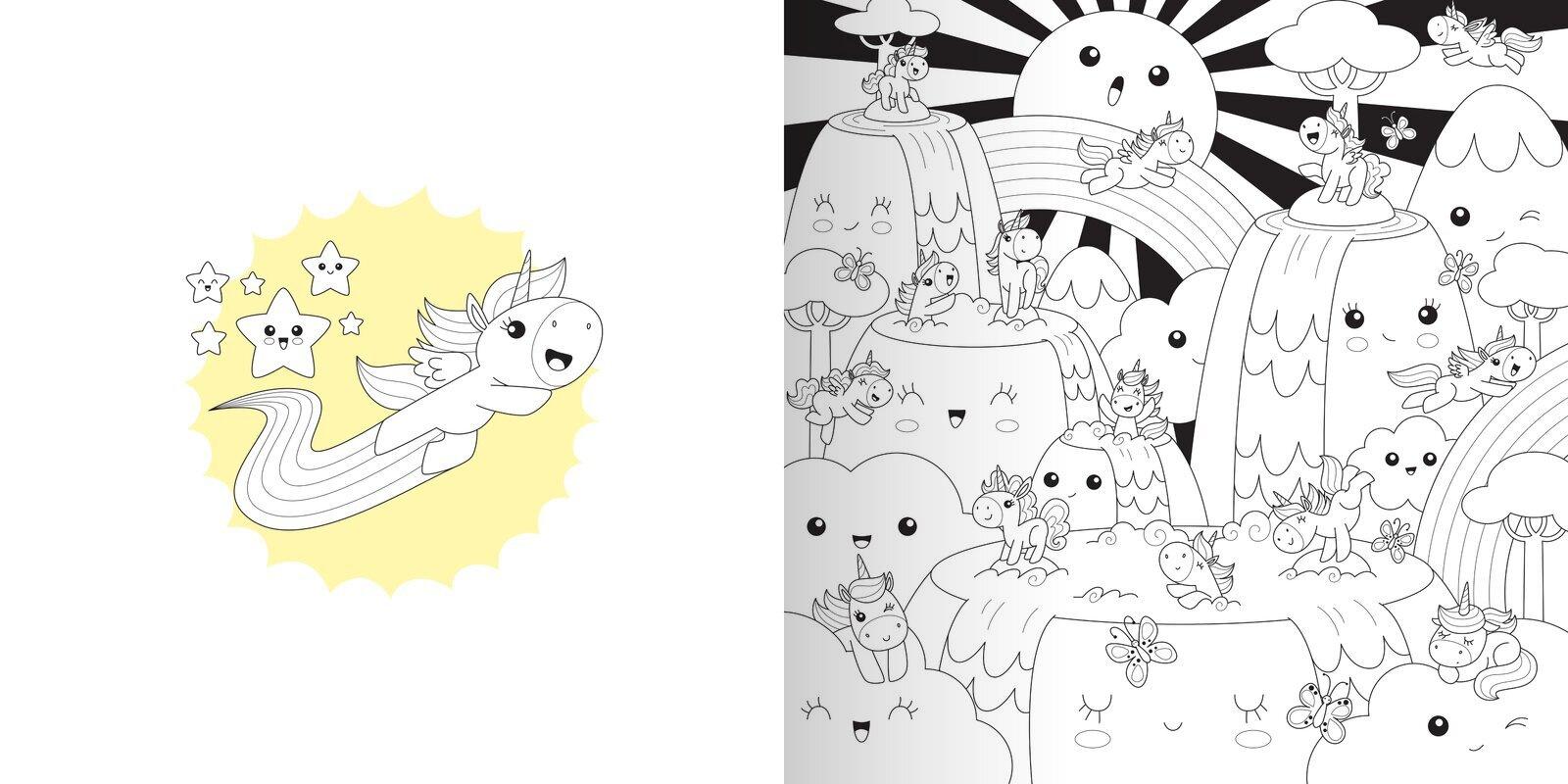 Produktbild Mein super Kawaii - Malbuch 2 von 3