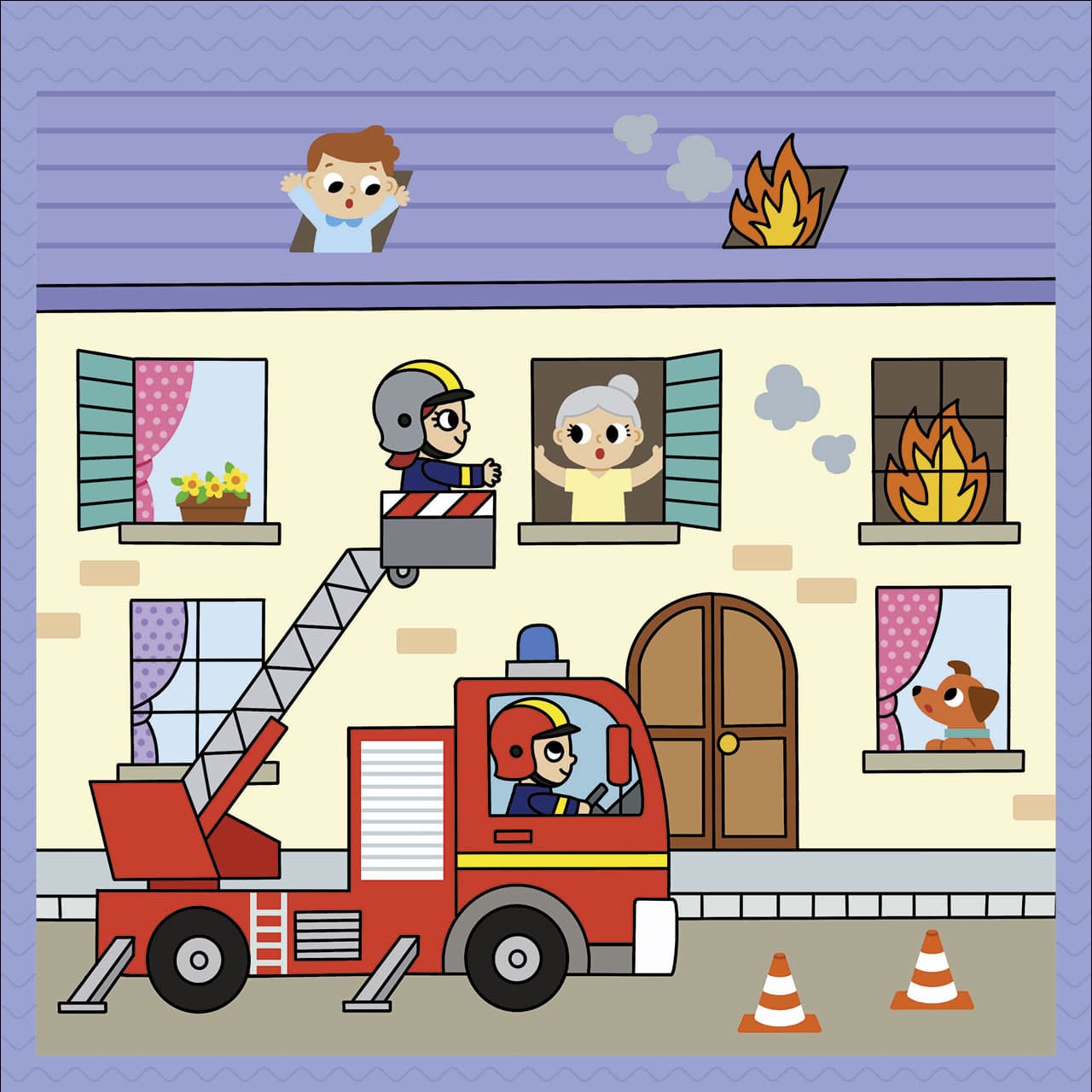 Produktbild Das magische Wassermalbuch - Bei der Feuerwehr 2 von 4