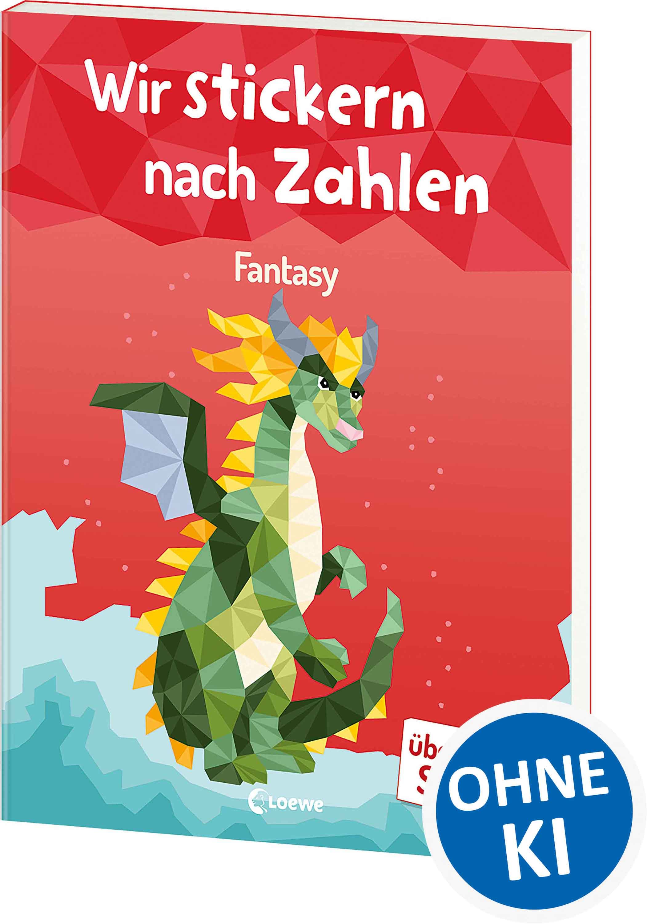 Wir stickern nach Zahlen - Fantasy