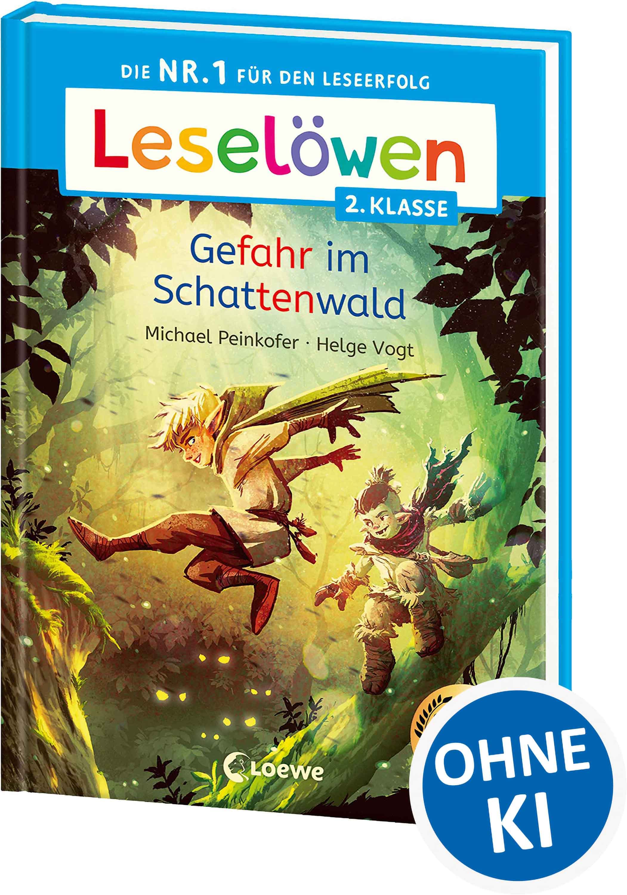 Leselöwen 2. Klasse - Gefahr im Schattenwald
