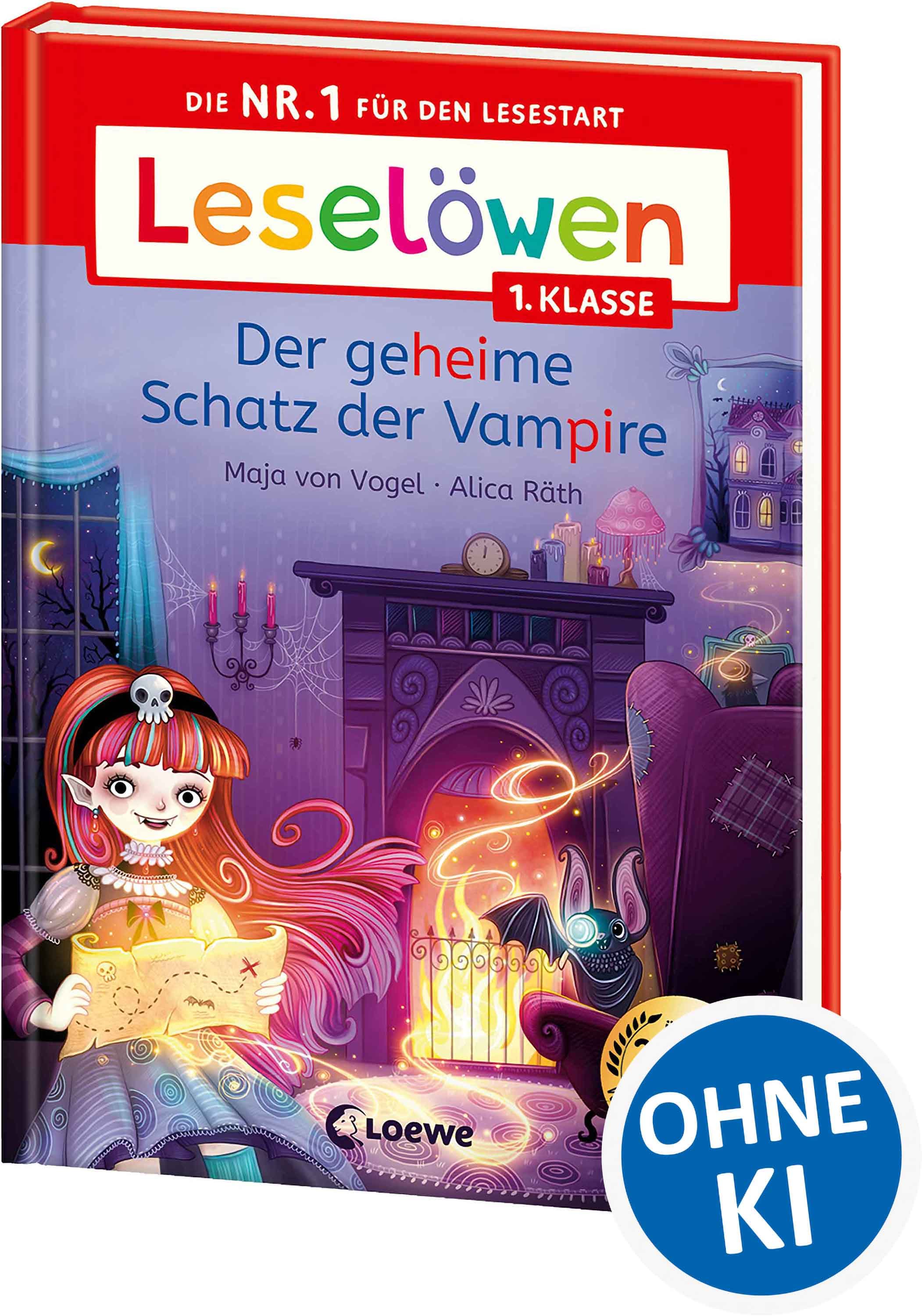 Leselöwen 1. Klasse - Der geheime Schatz der Vampire