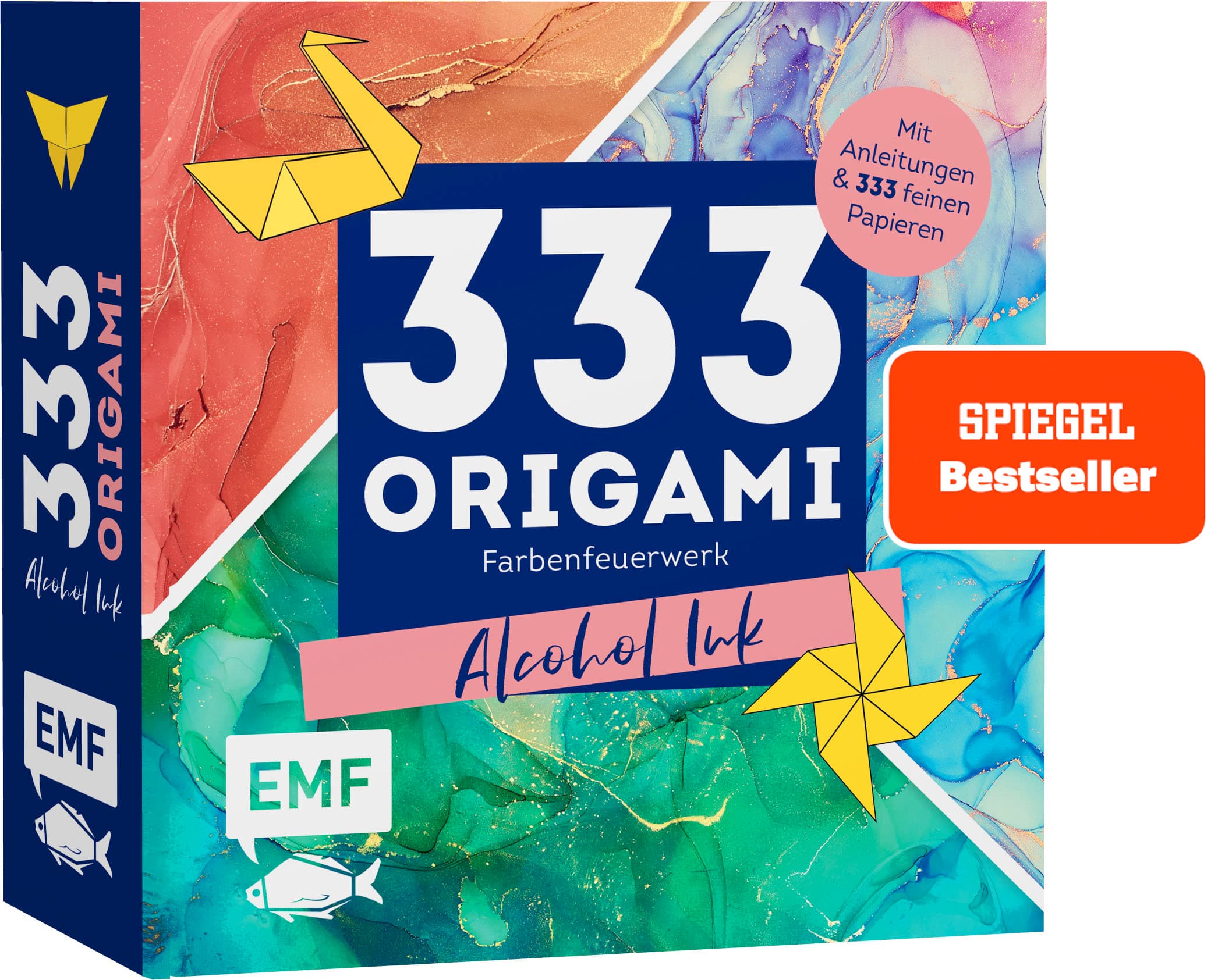 333 Origami – Farbenfeuerwerk: Alcohol Ink