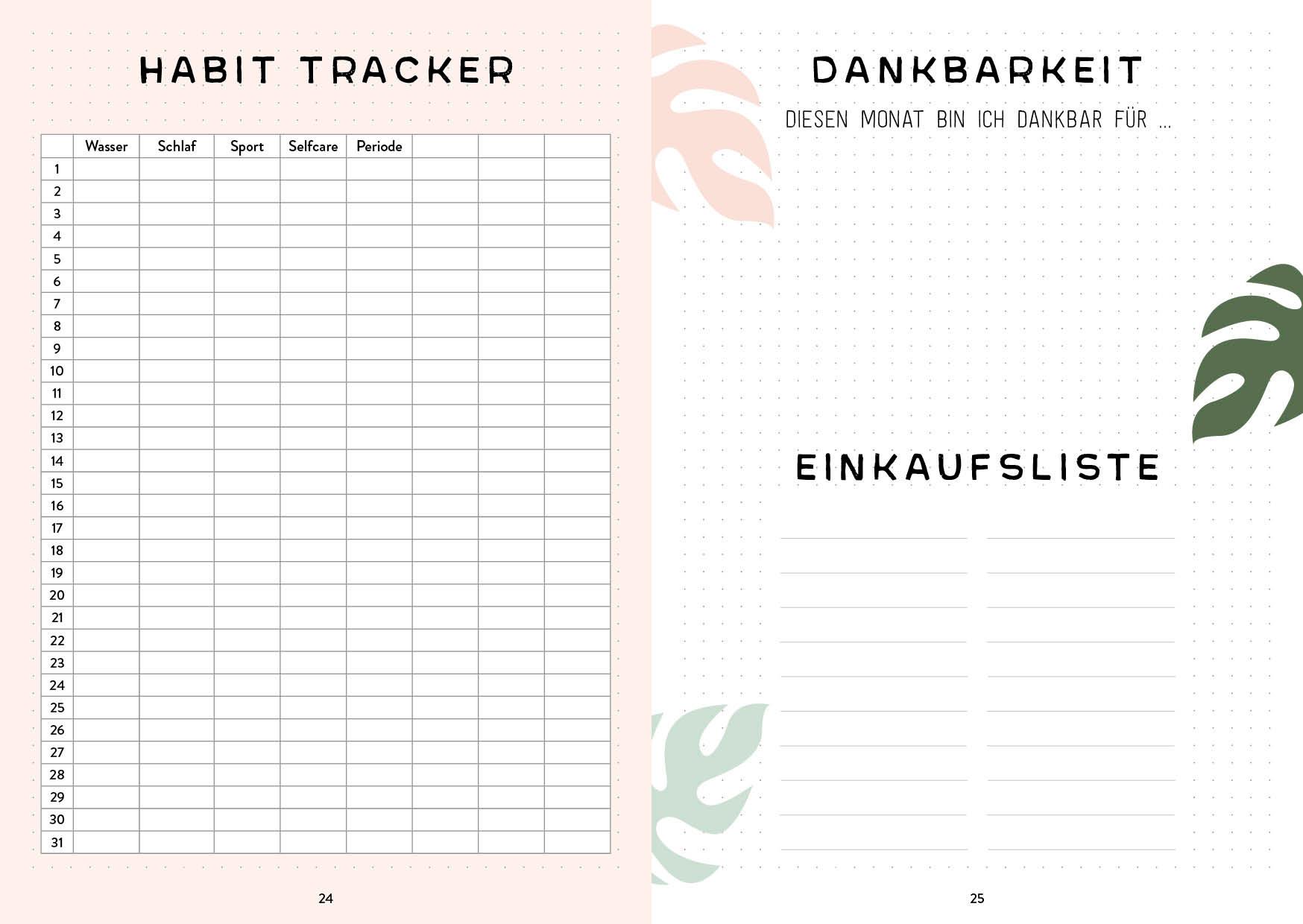 Produktbild Mein Bullet Journal (Jungle Edition) – Besser planen&Träume verwirklichen 2 von 2