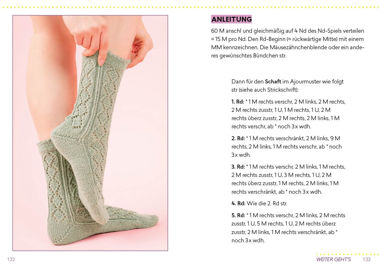 Produktbild Auf die Socke, fertig, los! Die kleine Strickschule für unterwegs 10 von 12