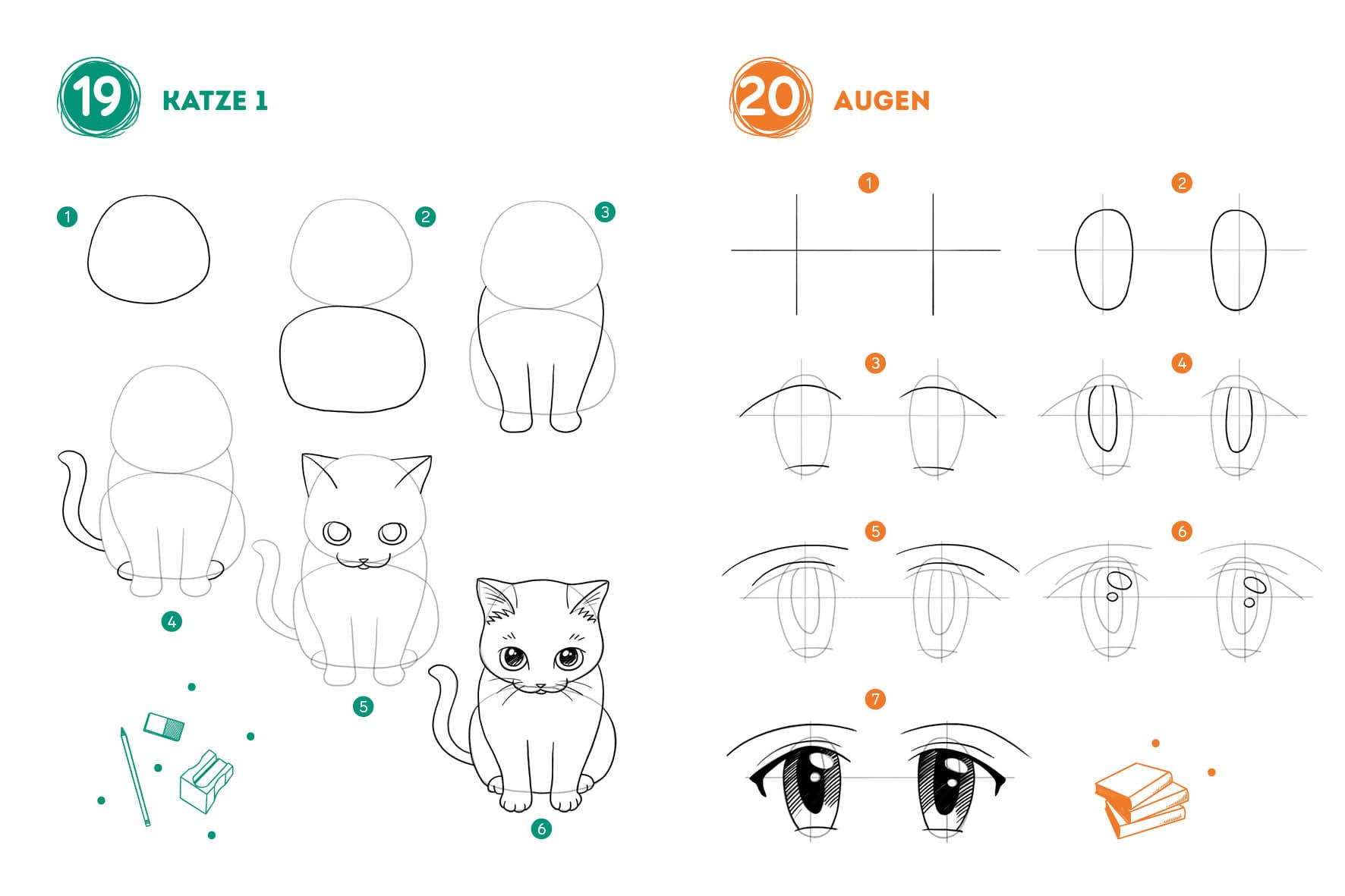 Produktbild 300 Motive zeichnen – Manga 6 von 9