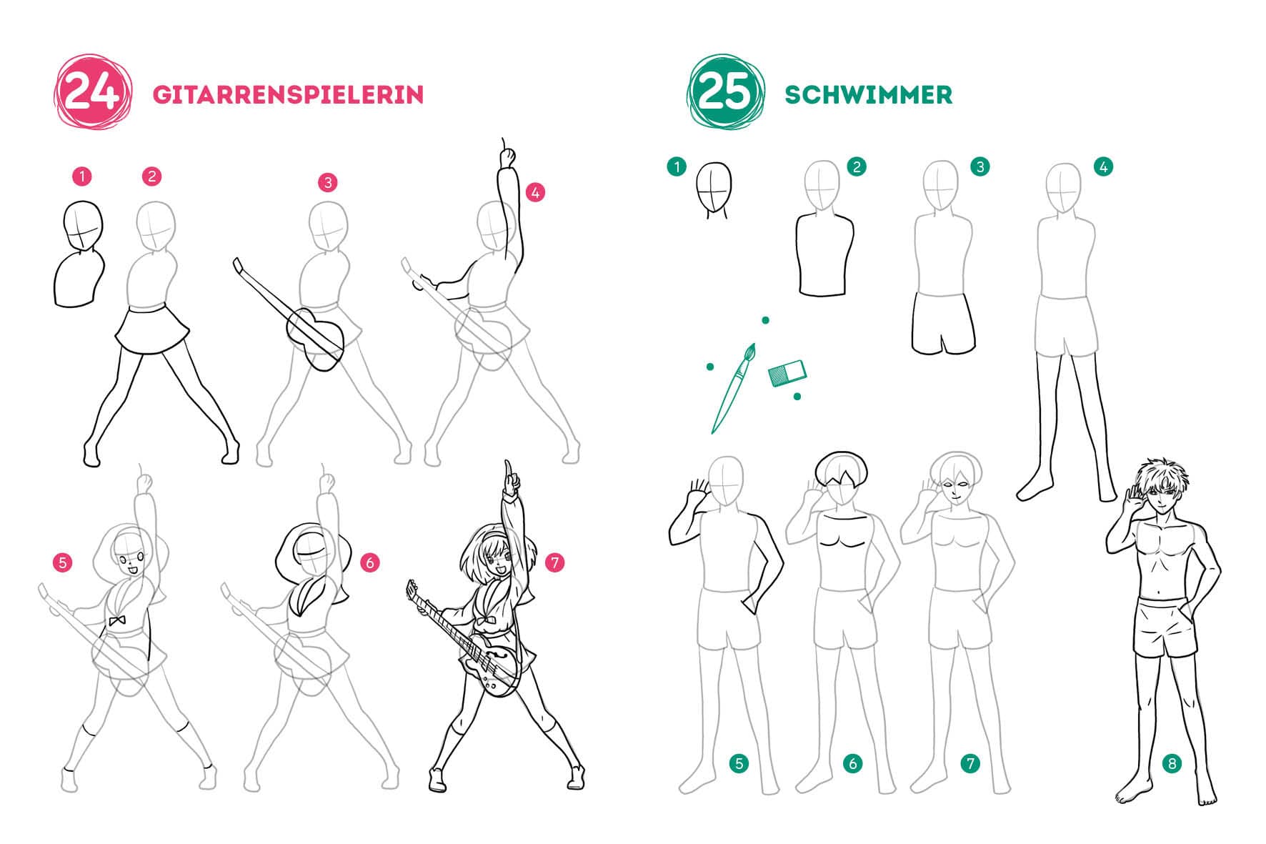Produktbild 300 Motive zeichnen – Manga 3 von 9