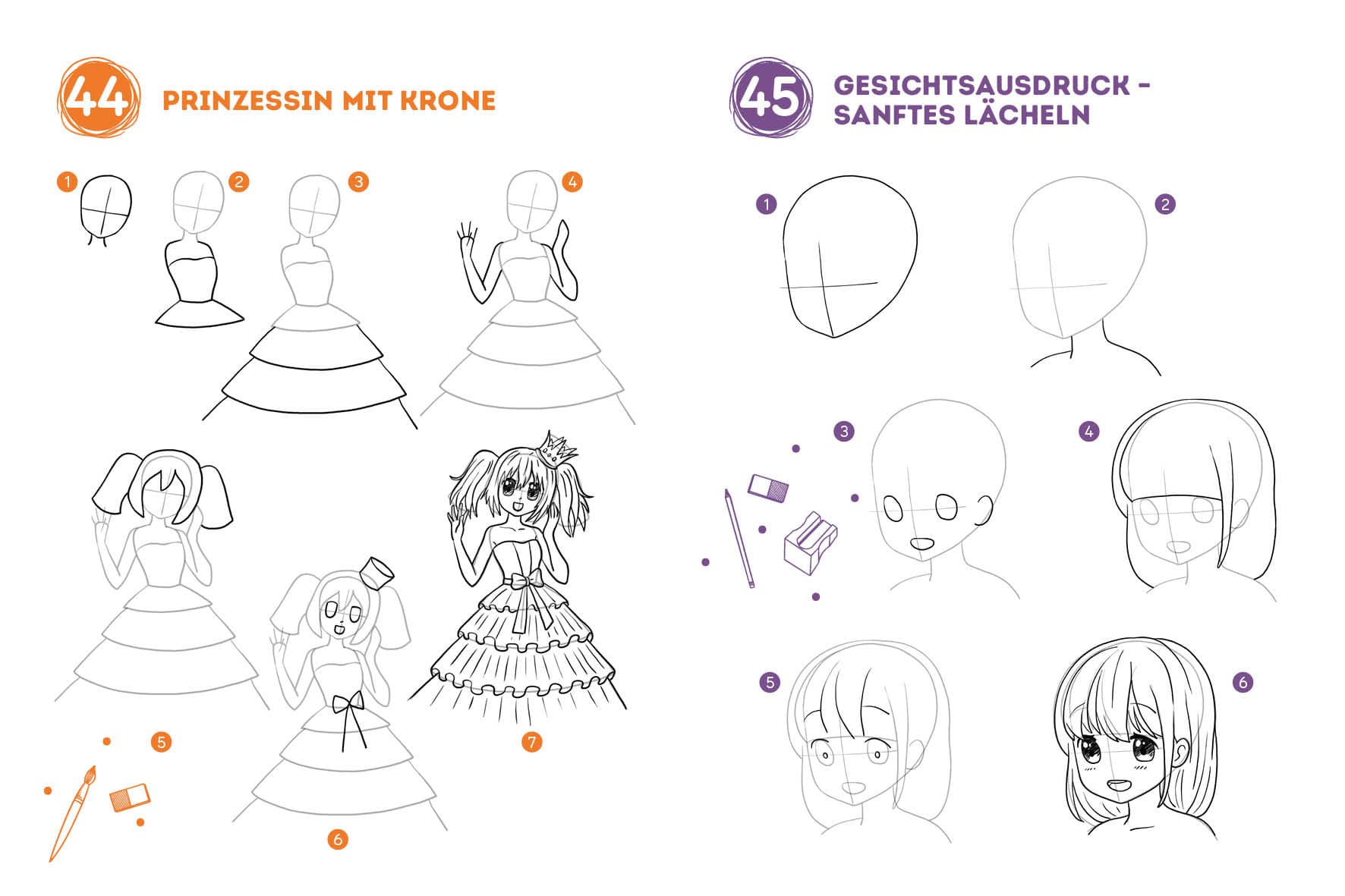 Produktbild 300 Motive zeichnen – Manga 7 von 9