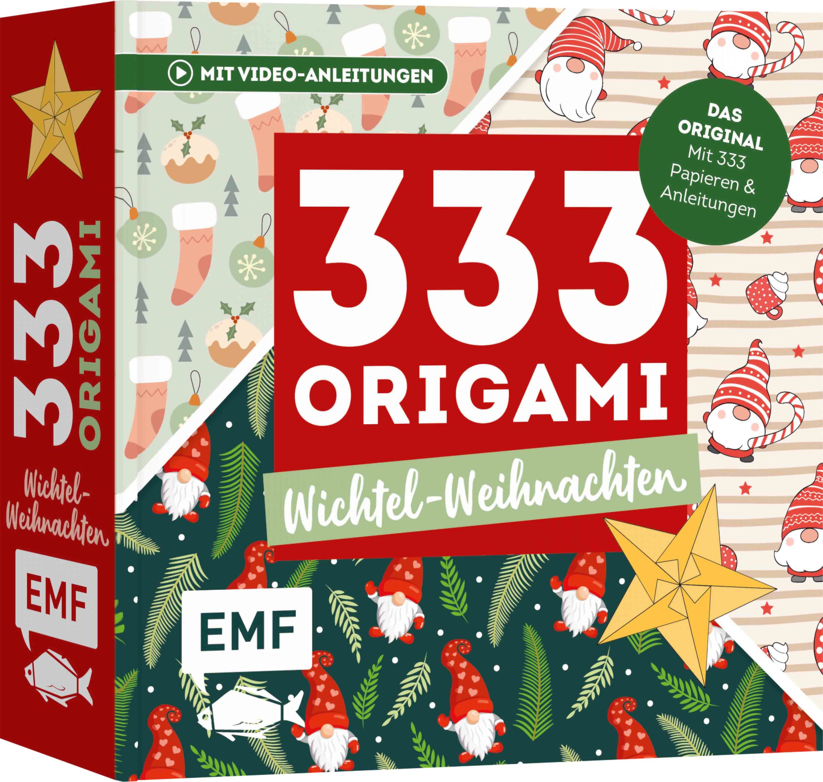 333 Origami – Wichtel-Weihnachten