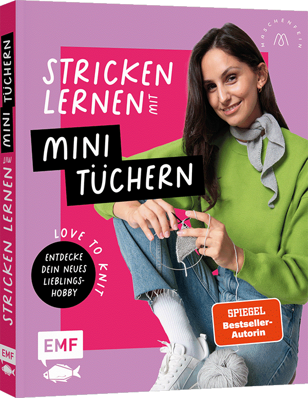 Love to knit: Stricken lernen mit Mini-Tüchern von @maschenfein