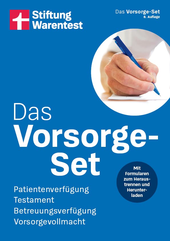 Das Vorsorge-Set  8. Auflage