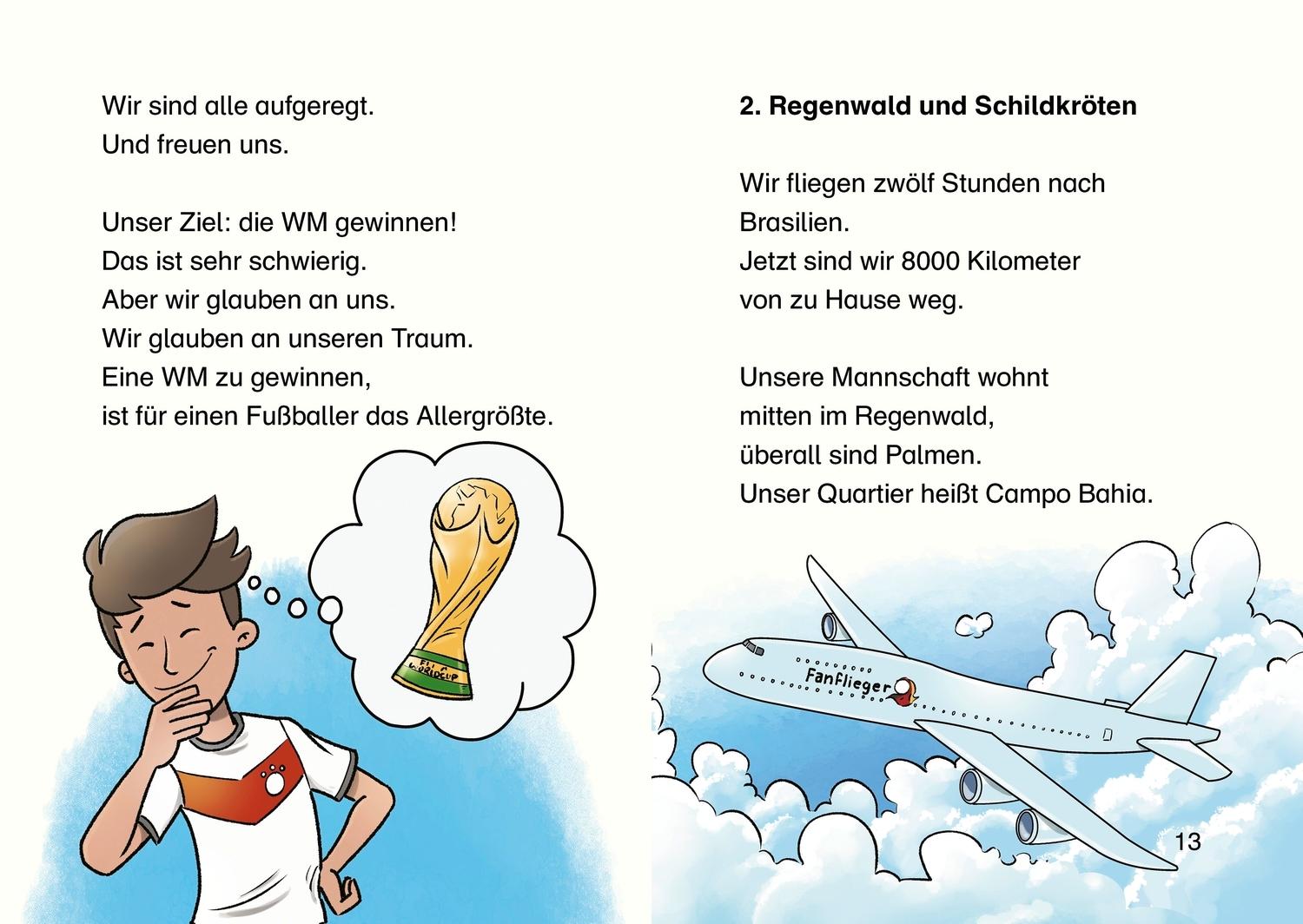 Produktbild Wir sind Weltmeister - Lesestarter. 2. Lesestufe. Lesen lernen mit Fußballstars 3 von 5