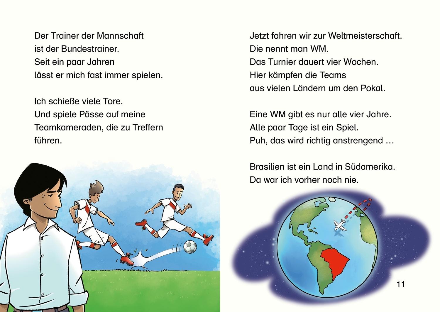 Produktbild Wir sind Weltmeister - Lesestarter. 2. Lesestufe. Lesen lernen mit Fußballstars 2 von 5