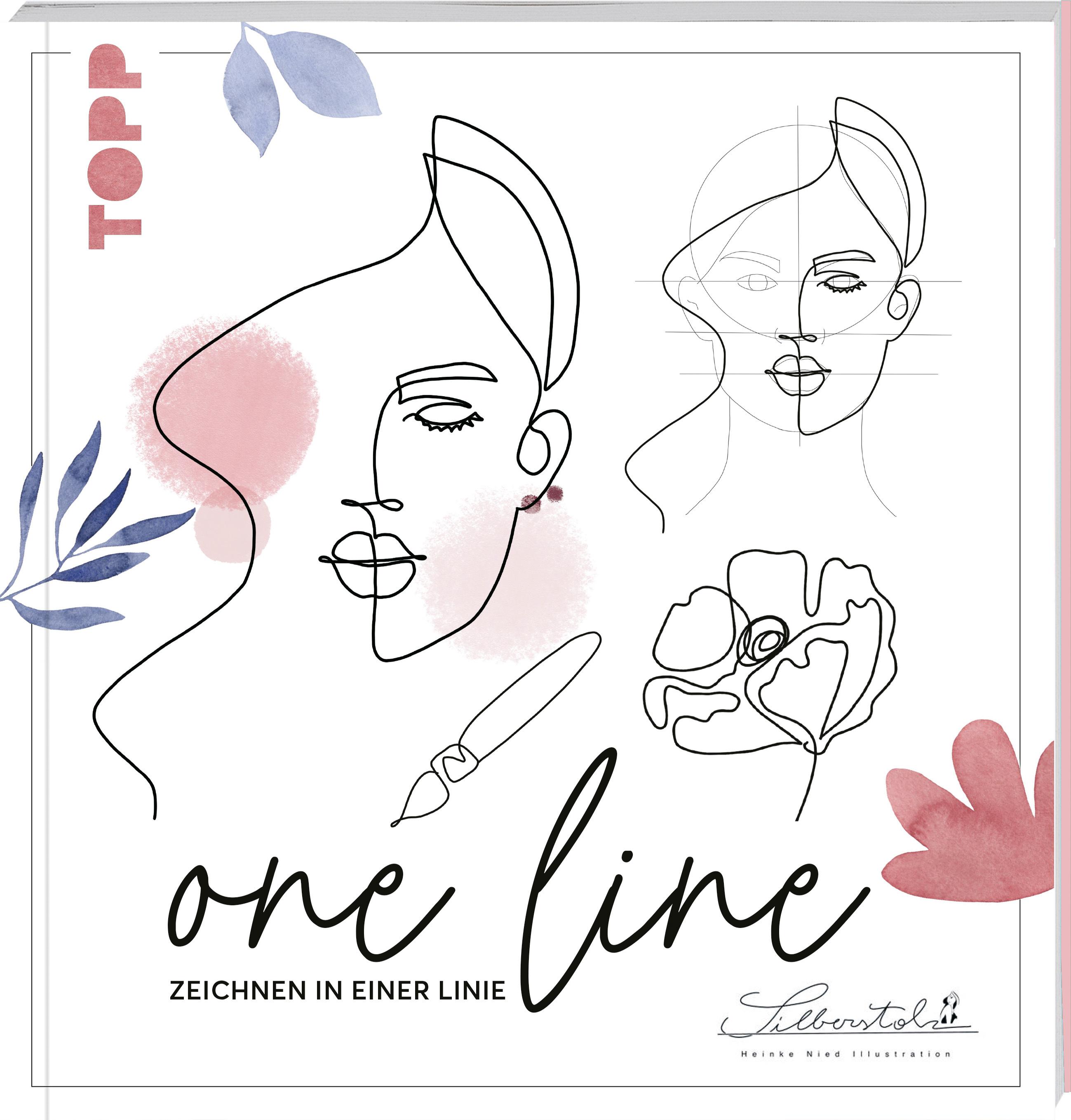 One Line - Zeichnen in einer Linie mit Silberstolz