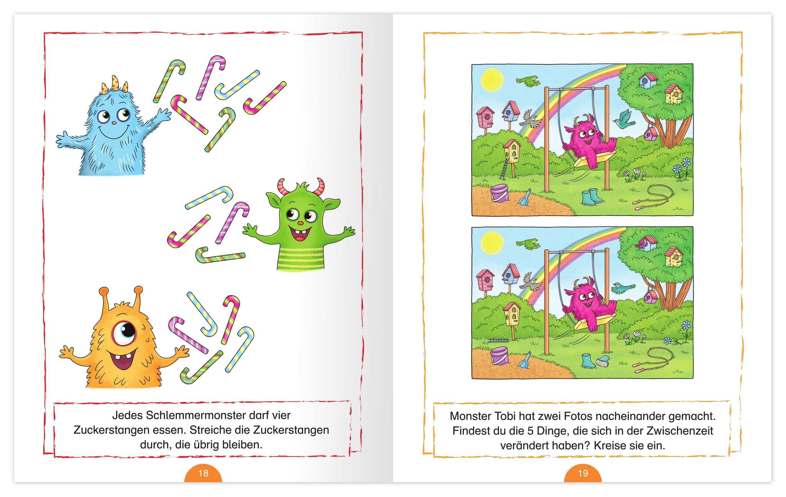 Mein monsterstarkes Vorschulbuch