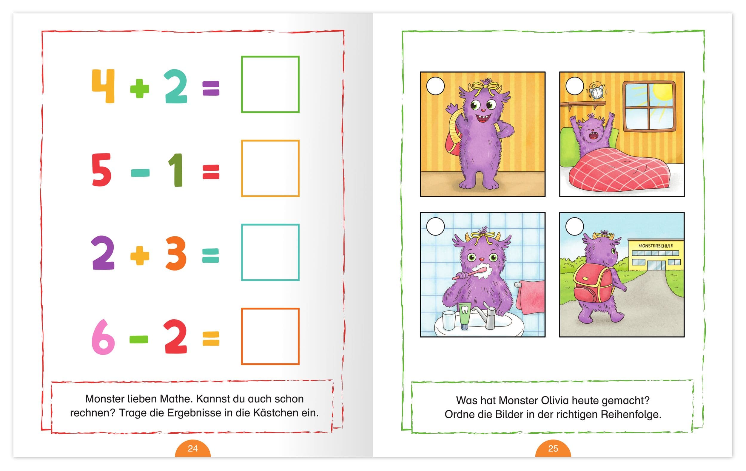 Mein monsterstarkes Vorschulbuch