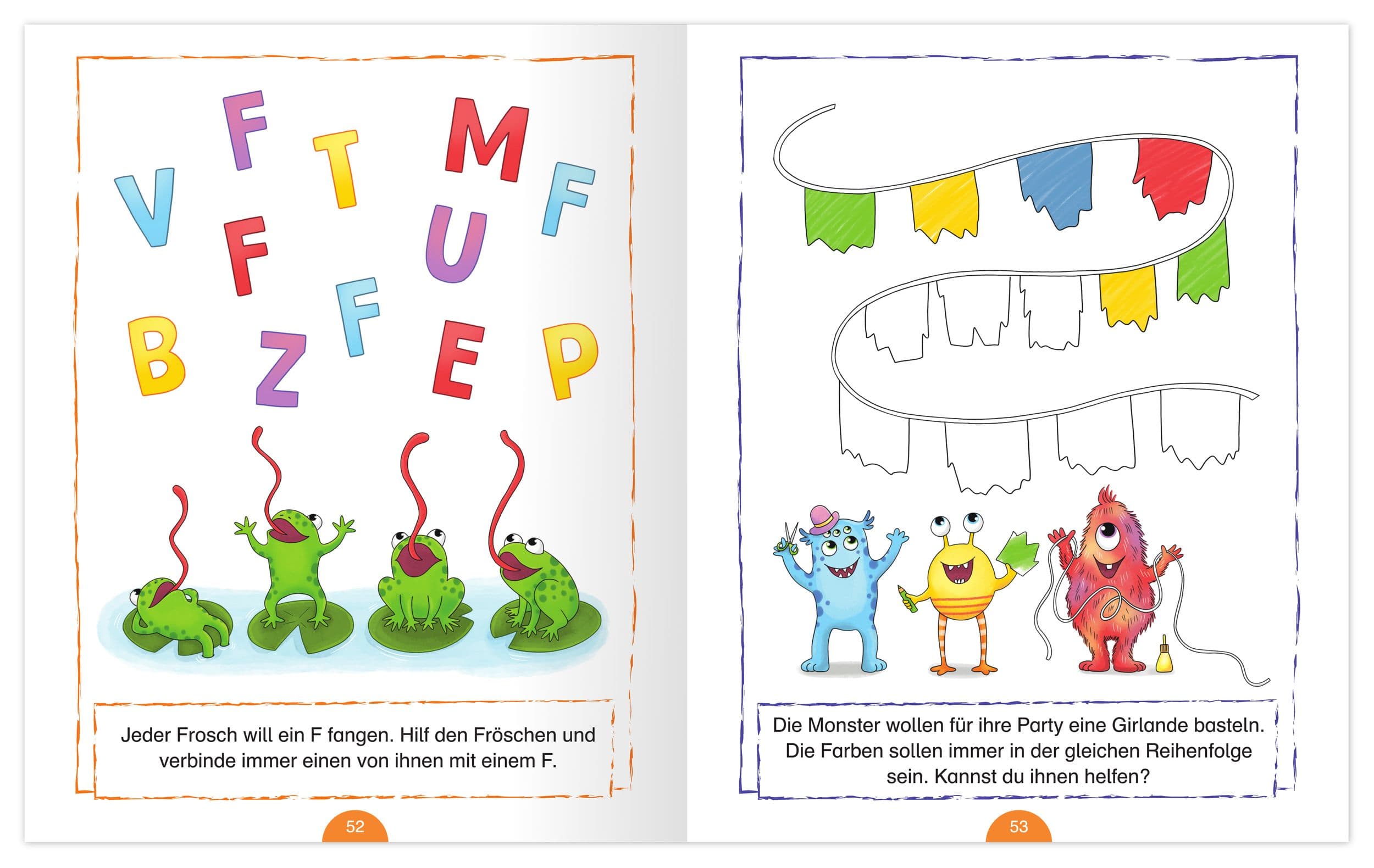 Mein monsterstarkes Vorschulbuch