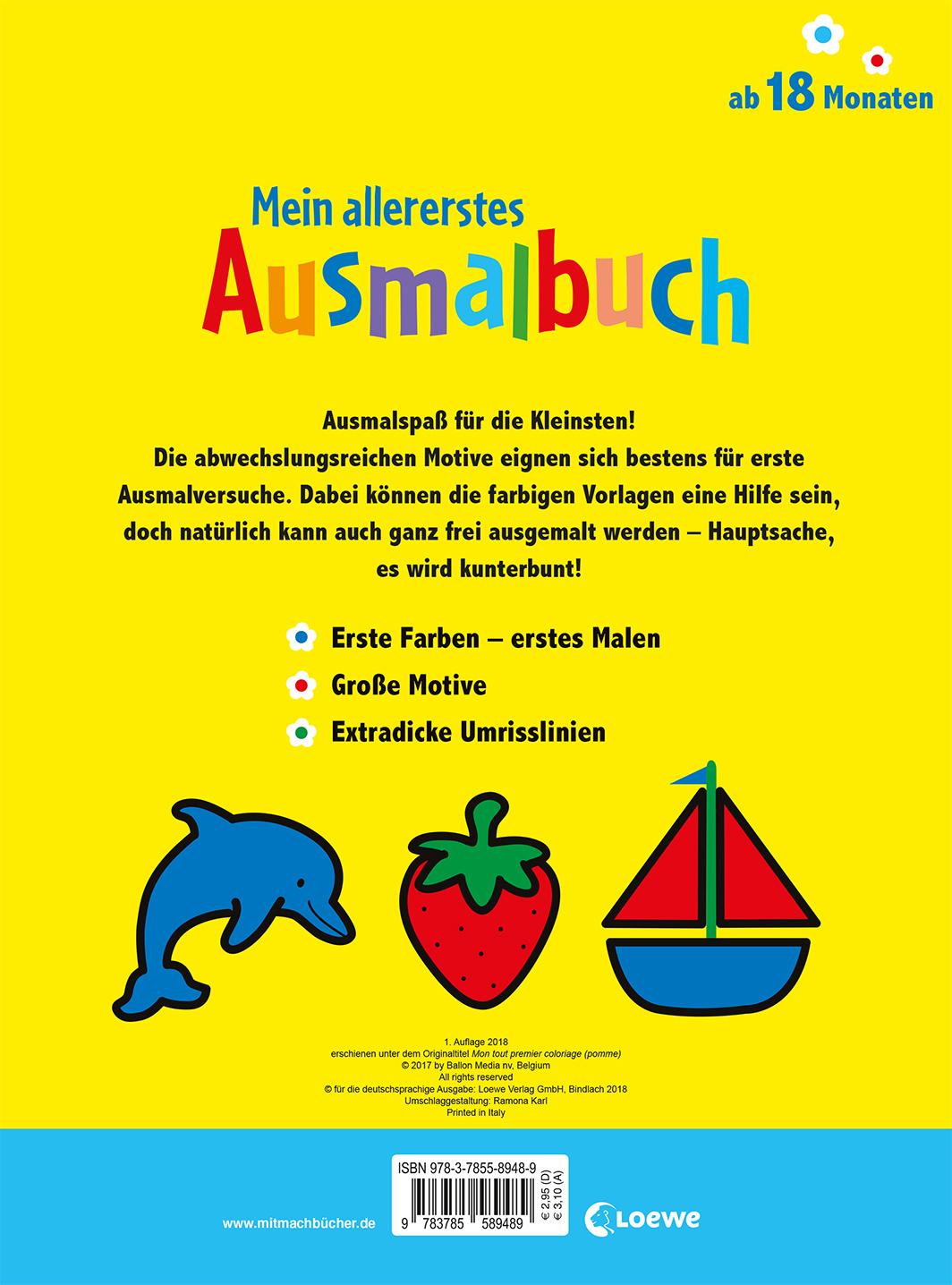 Produktbild Mein allererstes Ausmalbuch (Apfel) 3 von 4