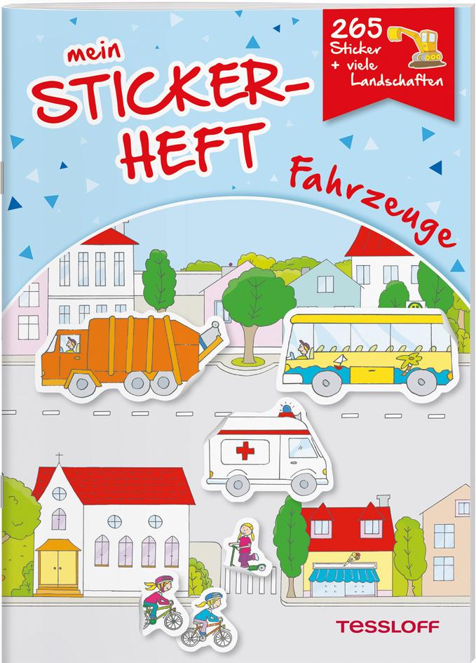 Mein Stickerheft. Fahrzeuge Mit 265 Stickern!