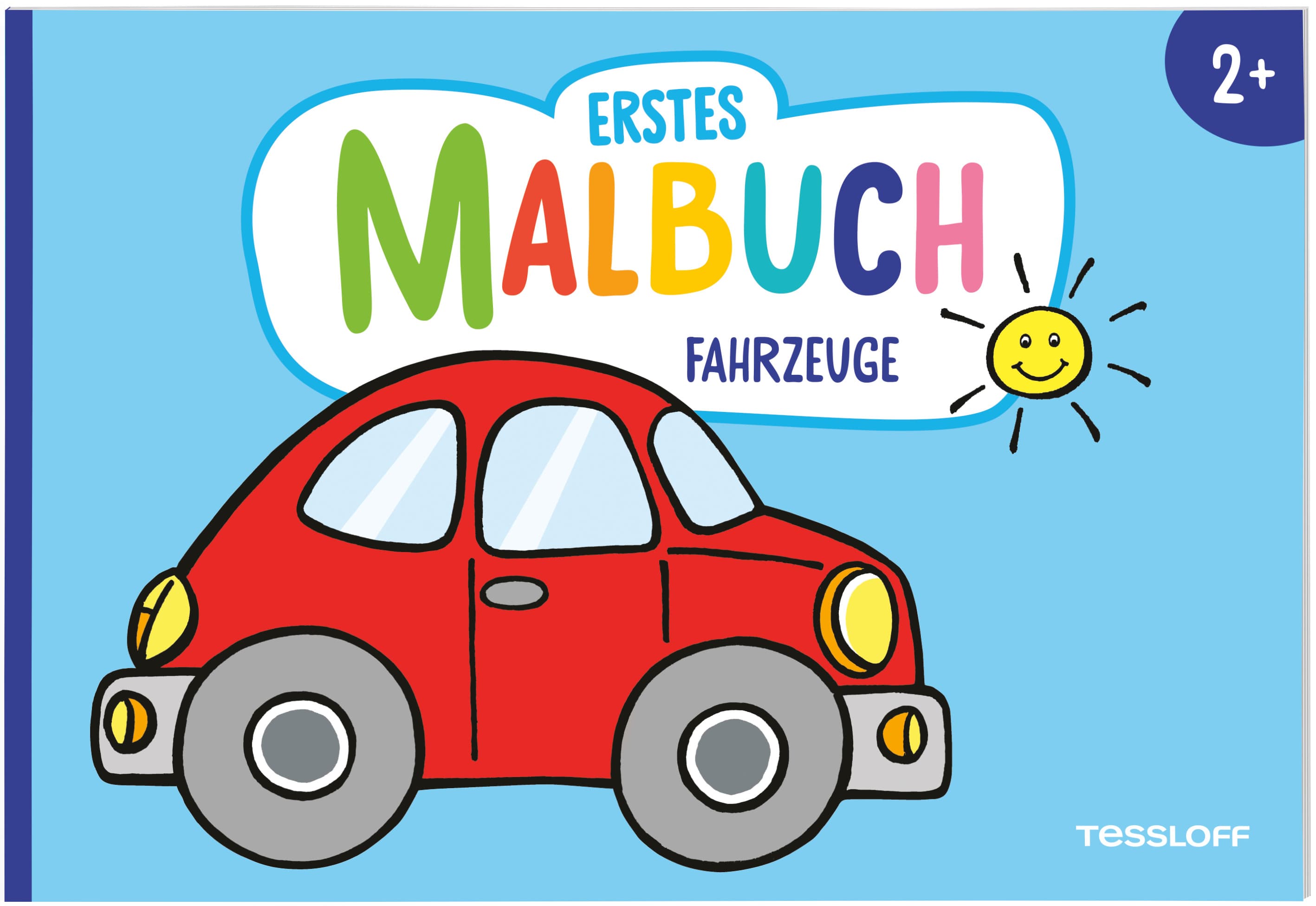 Erstes Malbuch. Fahrzeuge