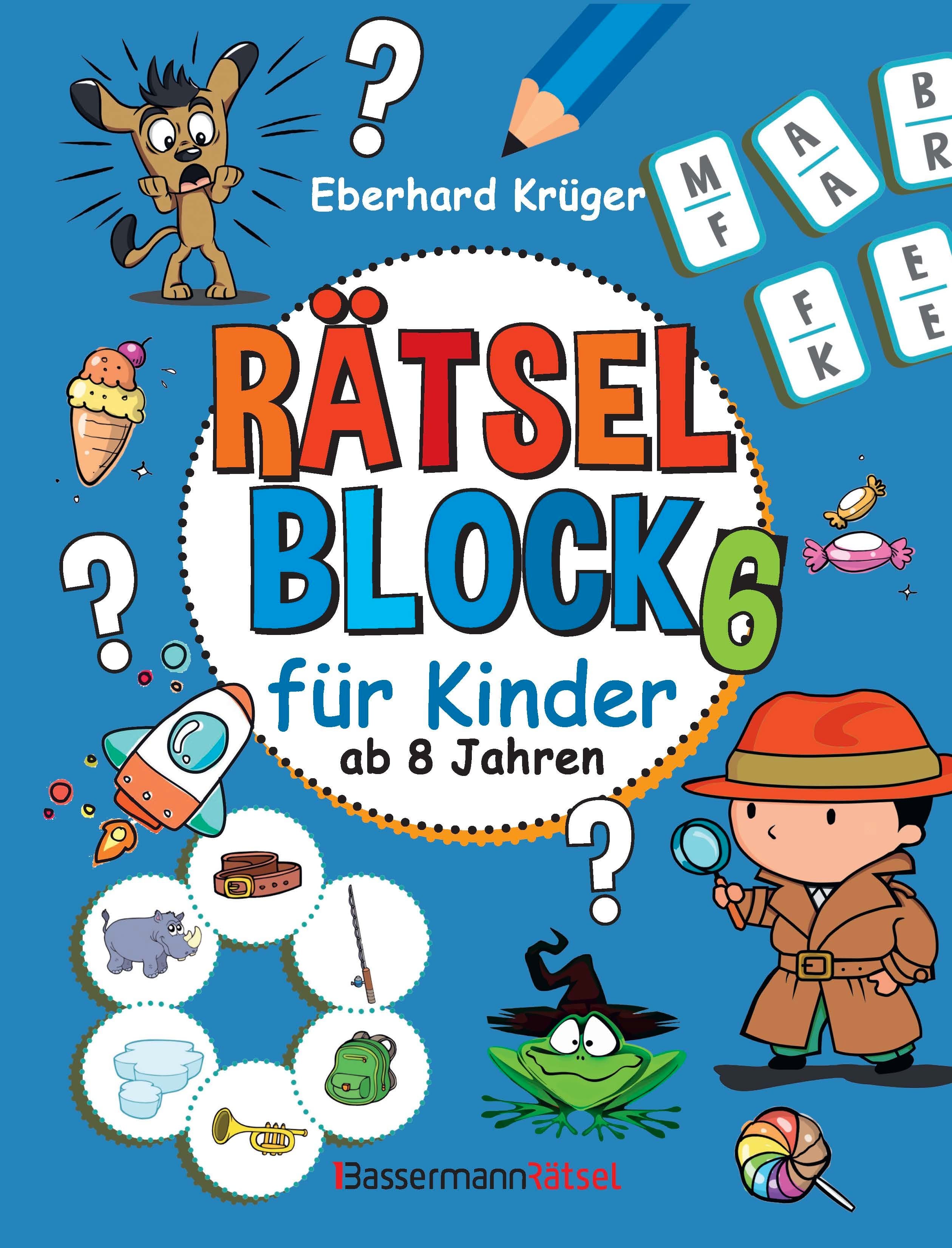 Rätselblock 6 für Kinder ab 8 Jahren