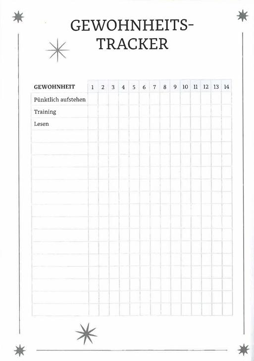 Produktbild Notizbuch A5"Mein Bullet Journal im Zeichen der Sterne" 4 von 8