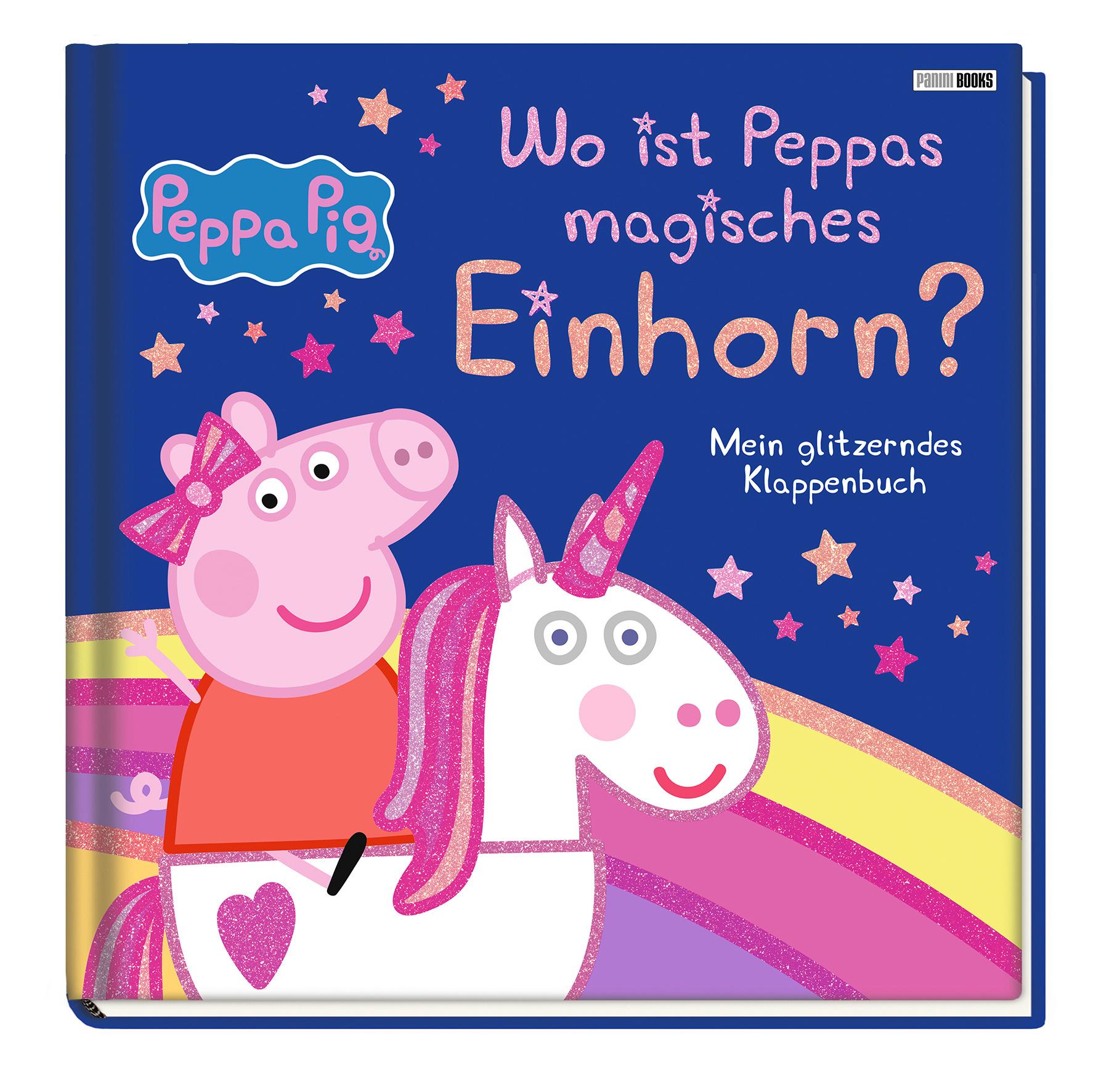 Peppa Pig: Wo ist Peppas magisches Einhorn? Mein glitzerndes Klappenbuch