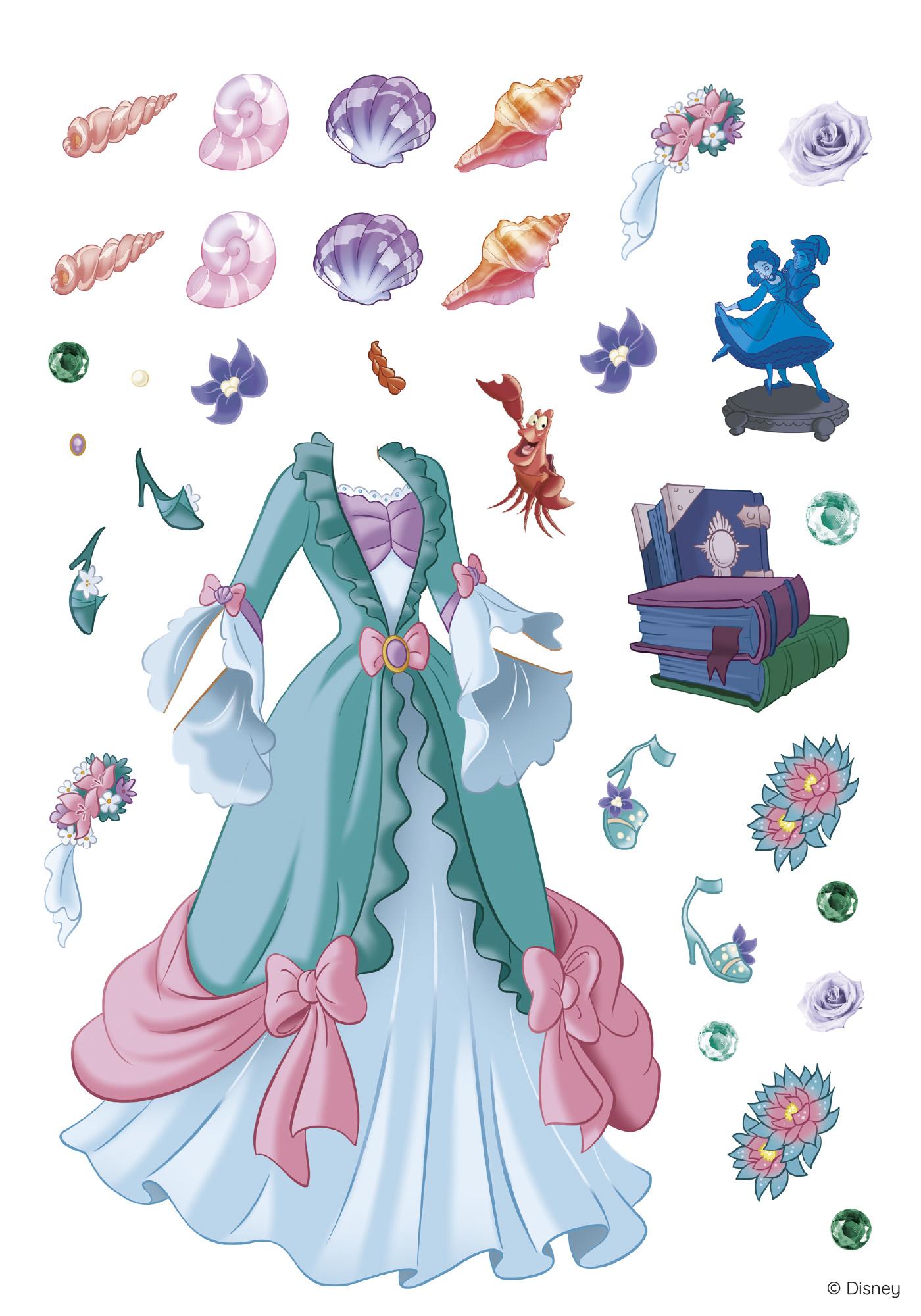 Produktbild Disney Prinzessin: Mein liebster Styling-Spaß: Stickern, Malen, Stylen 4 von 6