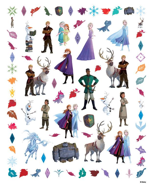 Produktbild Disney Die Eiskönigin 2: 500 Sticker - Stickern - Rätseln - Ausmalen 4 von 6