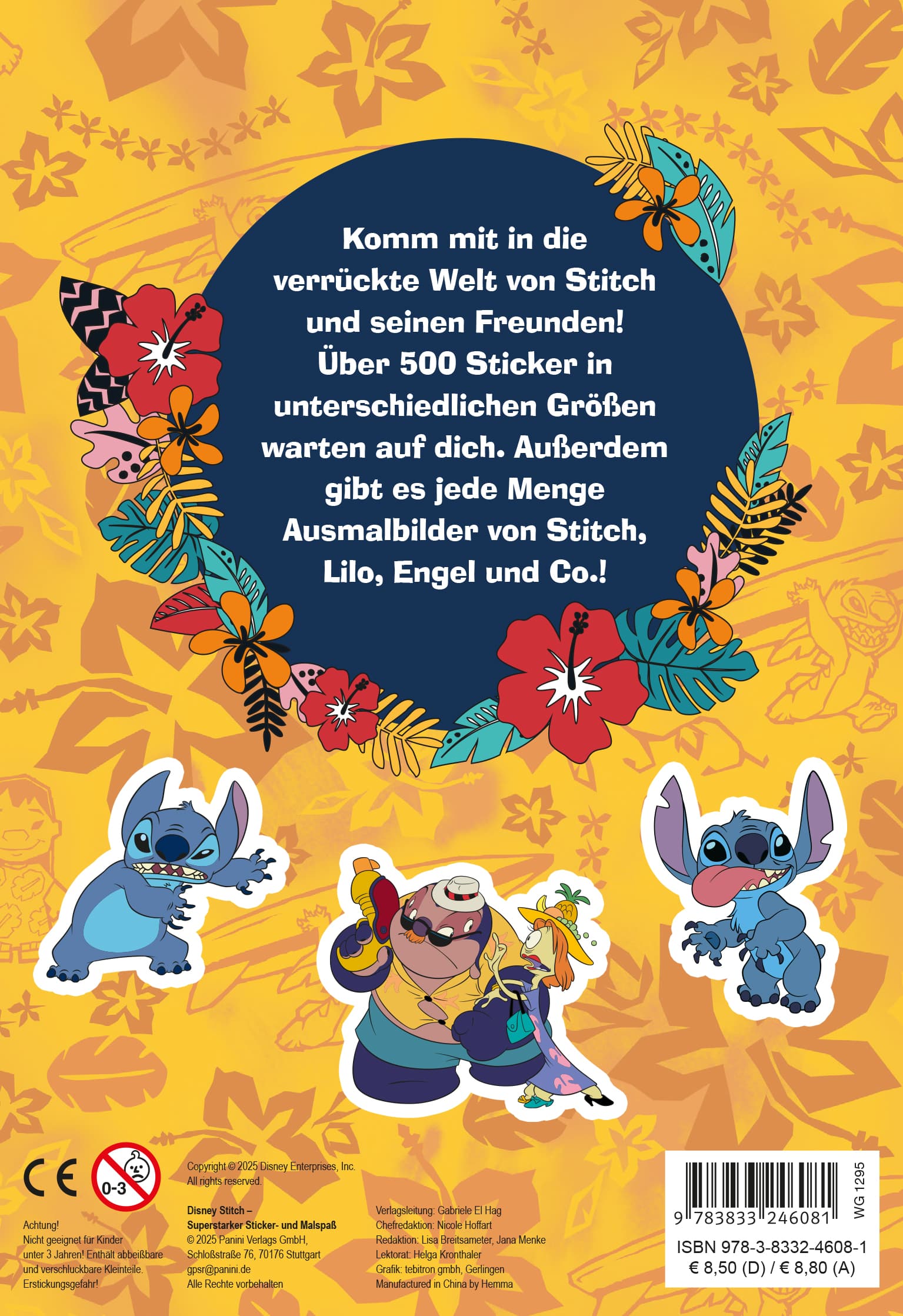 Produktbild Disney Stitch: Superstarker Sticker- und Malspaß 6 von 6