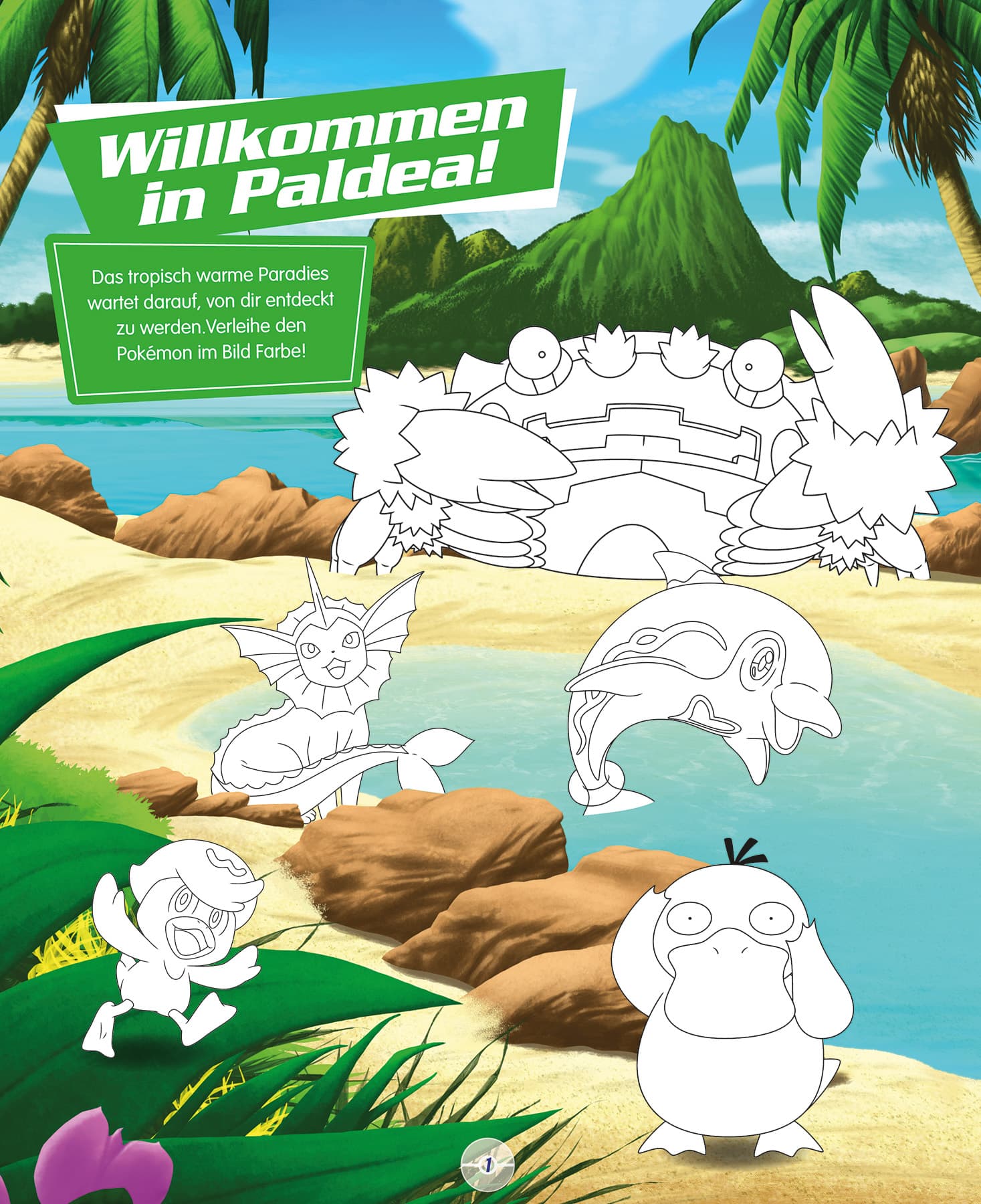 Produktbild Pokémon: 500 Sticker Paldea - Stickern - Rätseln - Ausmalen 3 von 5