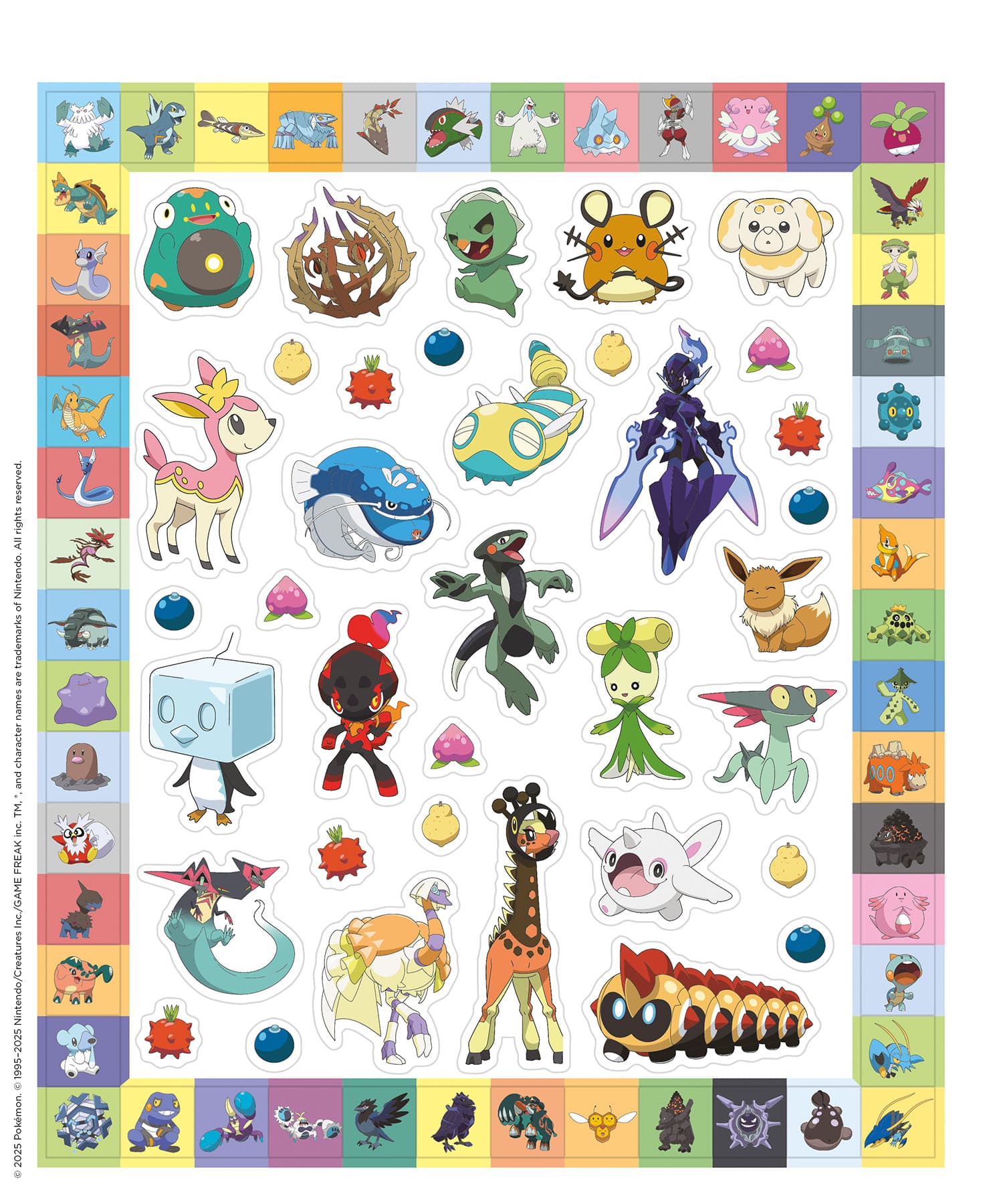 Produktbild Pokémon: 500 Sticker Paldea - Stickern - Rätseln - Ausmalen 2 von 5
