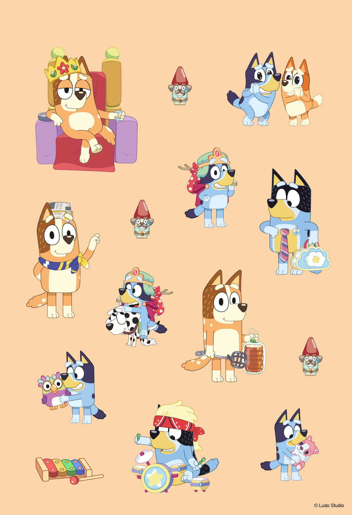 Produktbild Bluey: Superstarker Sticker- und Malspaß 6 von 8
