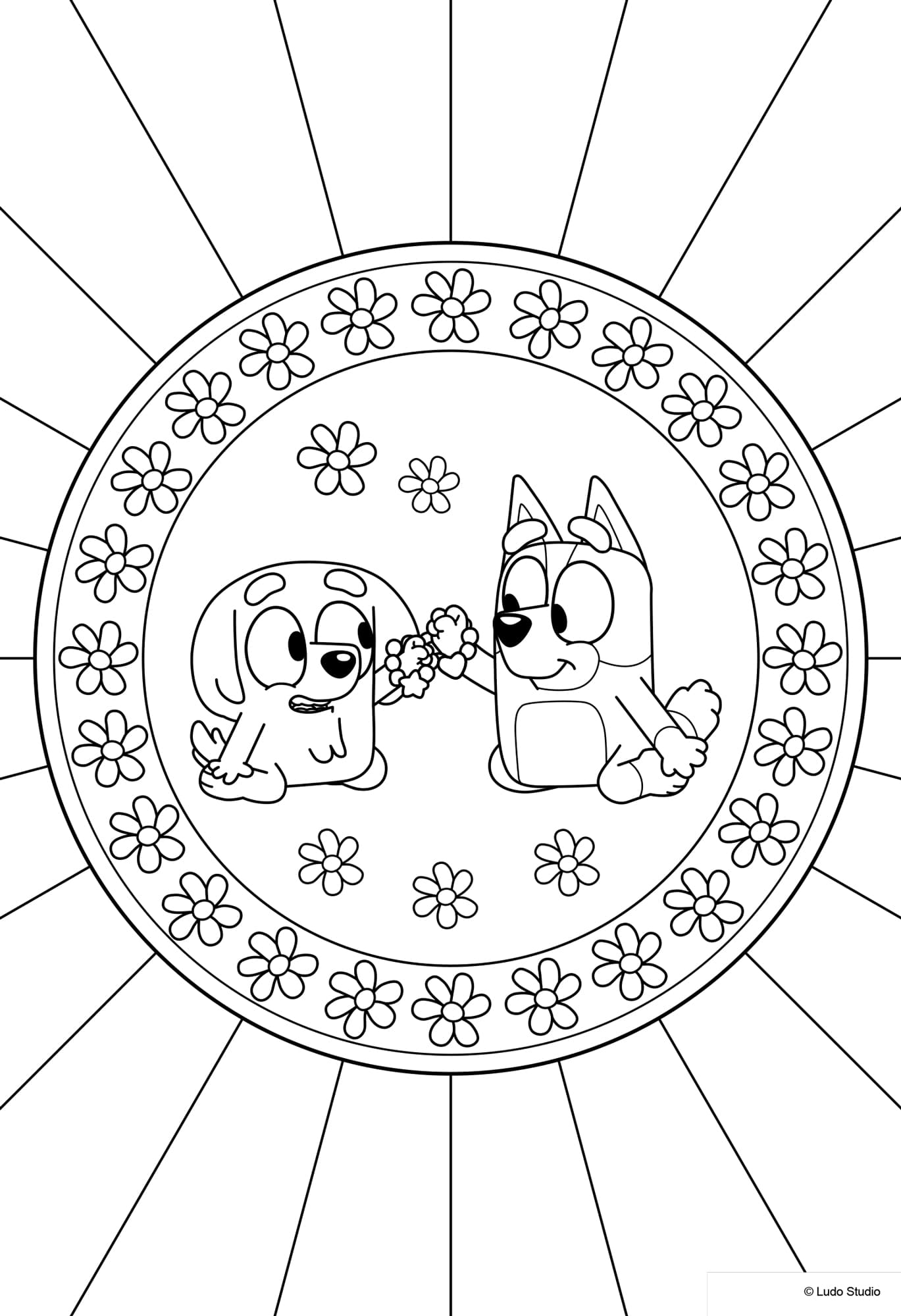 Produktbild Bluey: Superstarker Sticker- und Malspaß 2 von 8