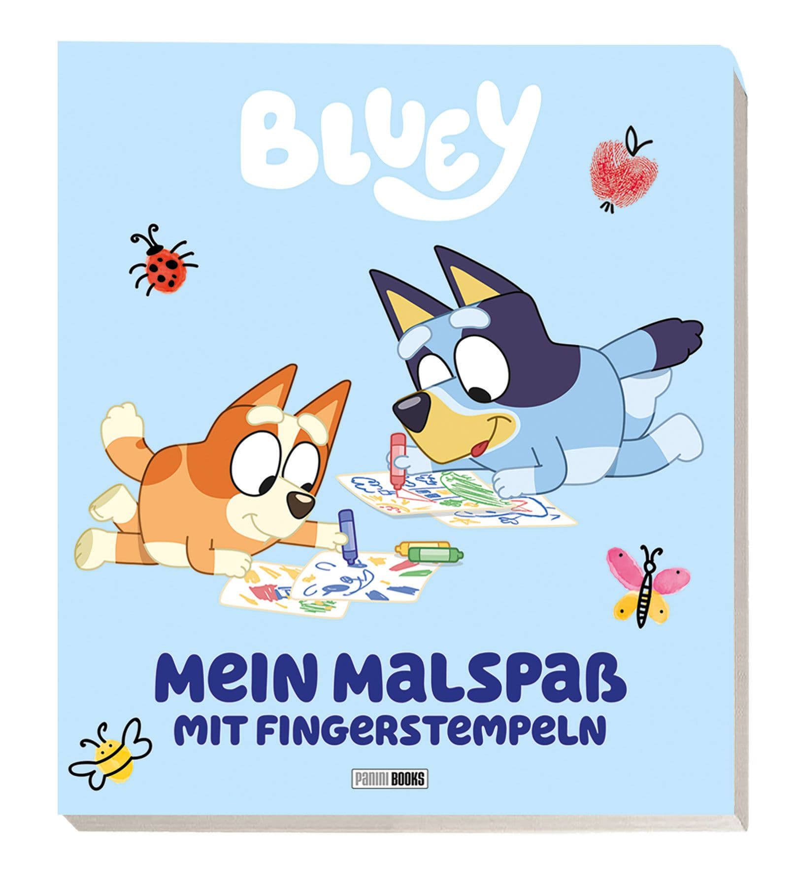 Bluey: Mein Malspaß mit Fingerstempeln