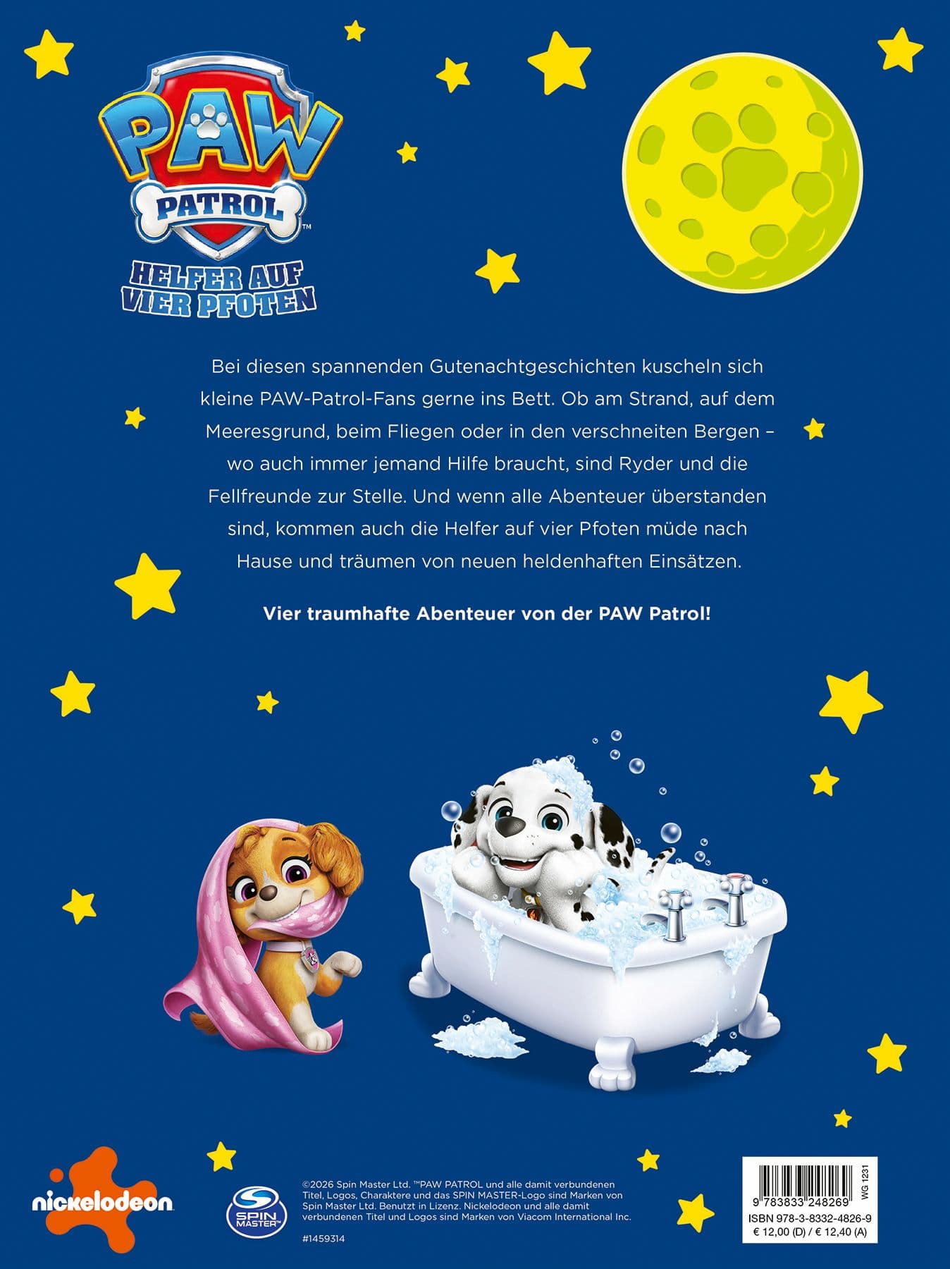 PAW Patrol: Mein superdickes Gutenachtgeschichtenbuch