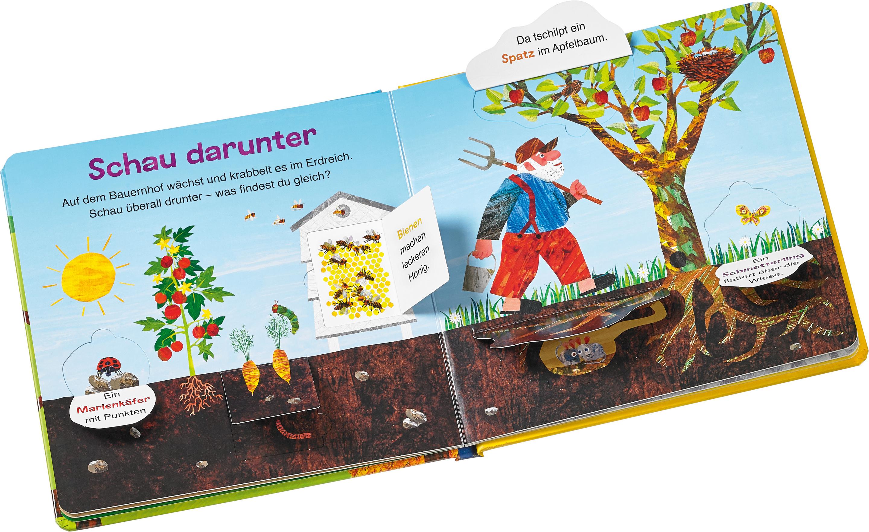 Produktbild Die kleine Raupe Nimmersatt - Auf dem Bauernhof Klippklapp-Buch 2 von 3