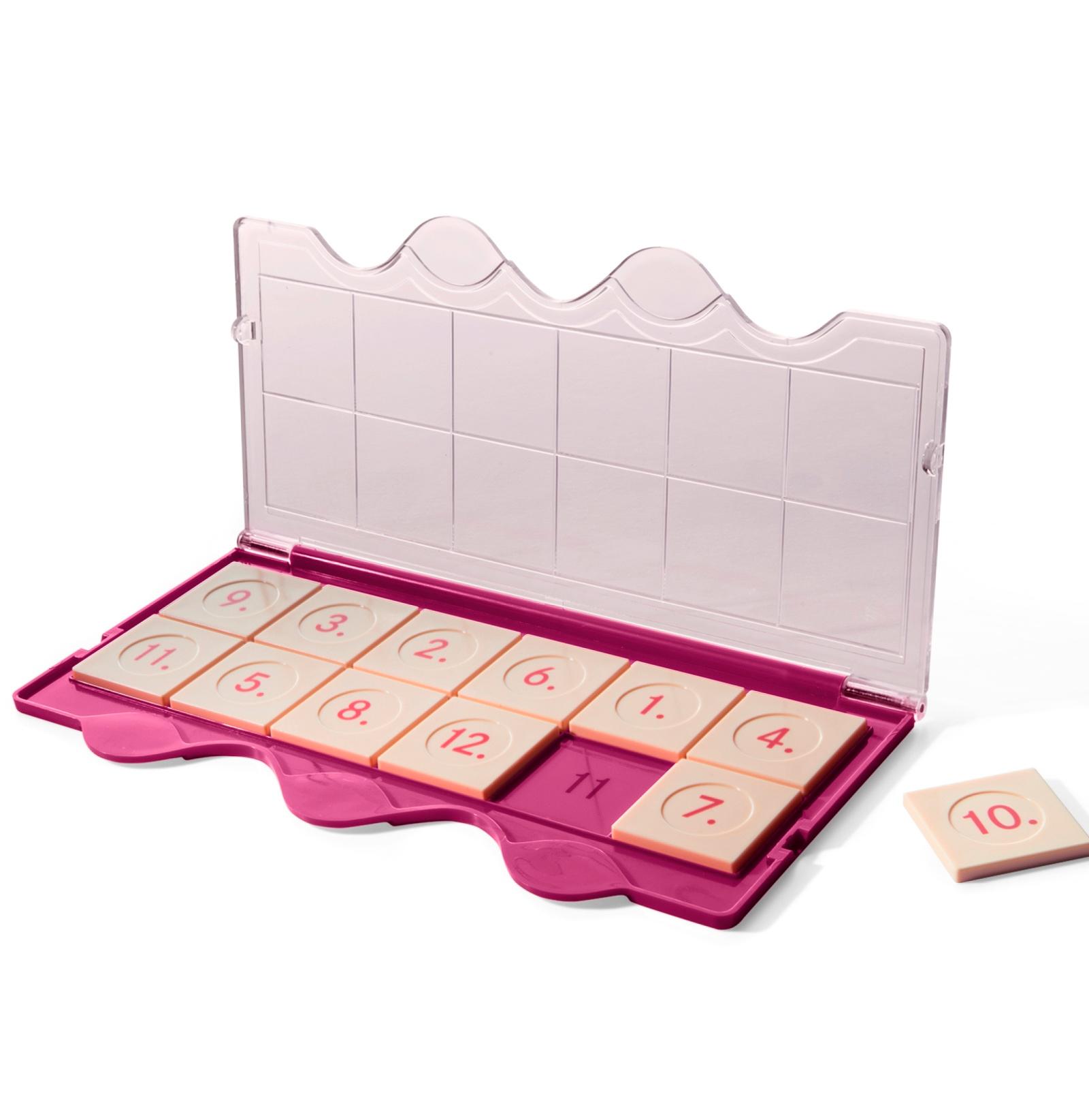 miniLÜK - Kästen / Kontrollgerät Klarsichtdeckel pink