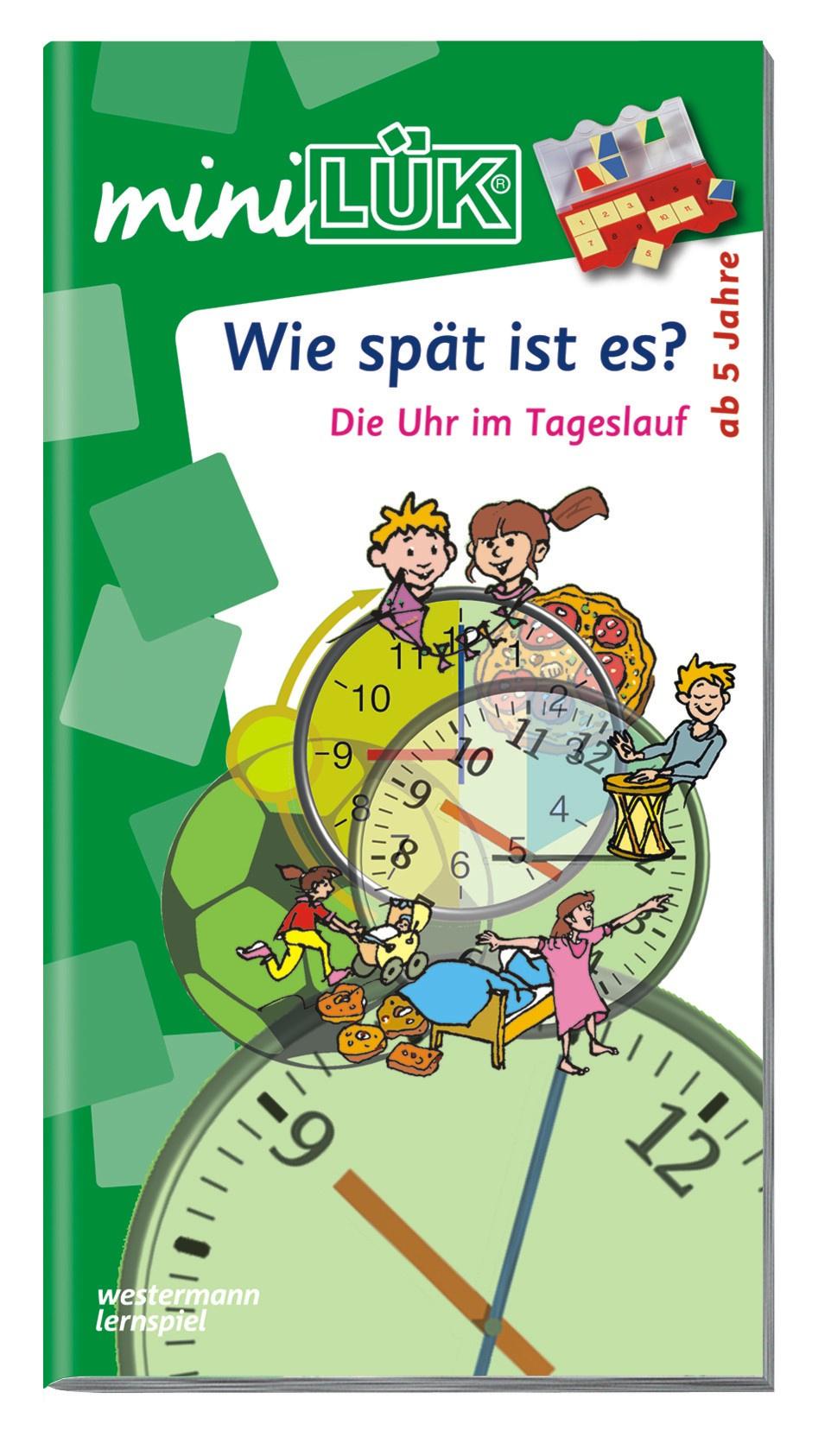 Produktbild miniLÜK Wie spät ist es? Die Uhr im Tageslauf 2 von 2