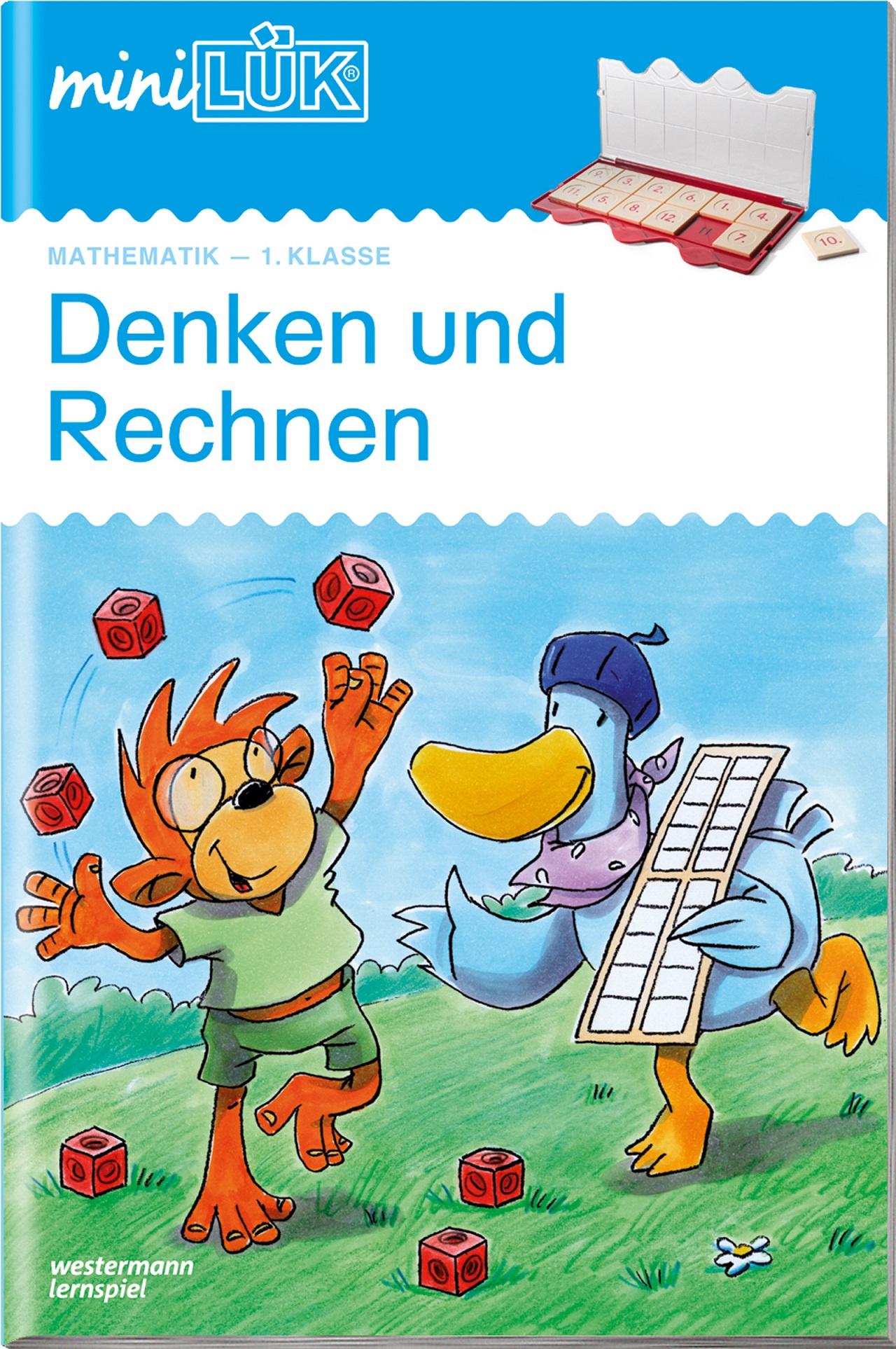 miniLÜK-Übungshefte / miniLÜK - Mathematik / 1. Klasse - Mathematik: Denken und Rechnen - Übungen angelehnt an das Lehrwerk