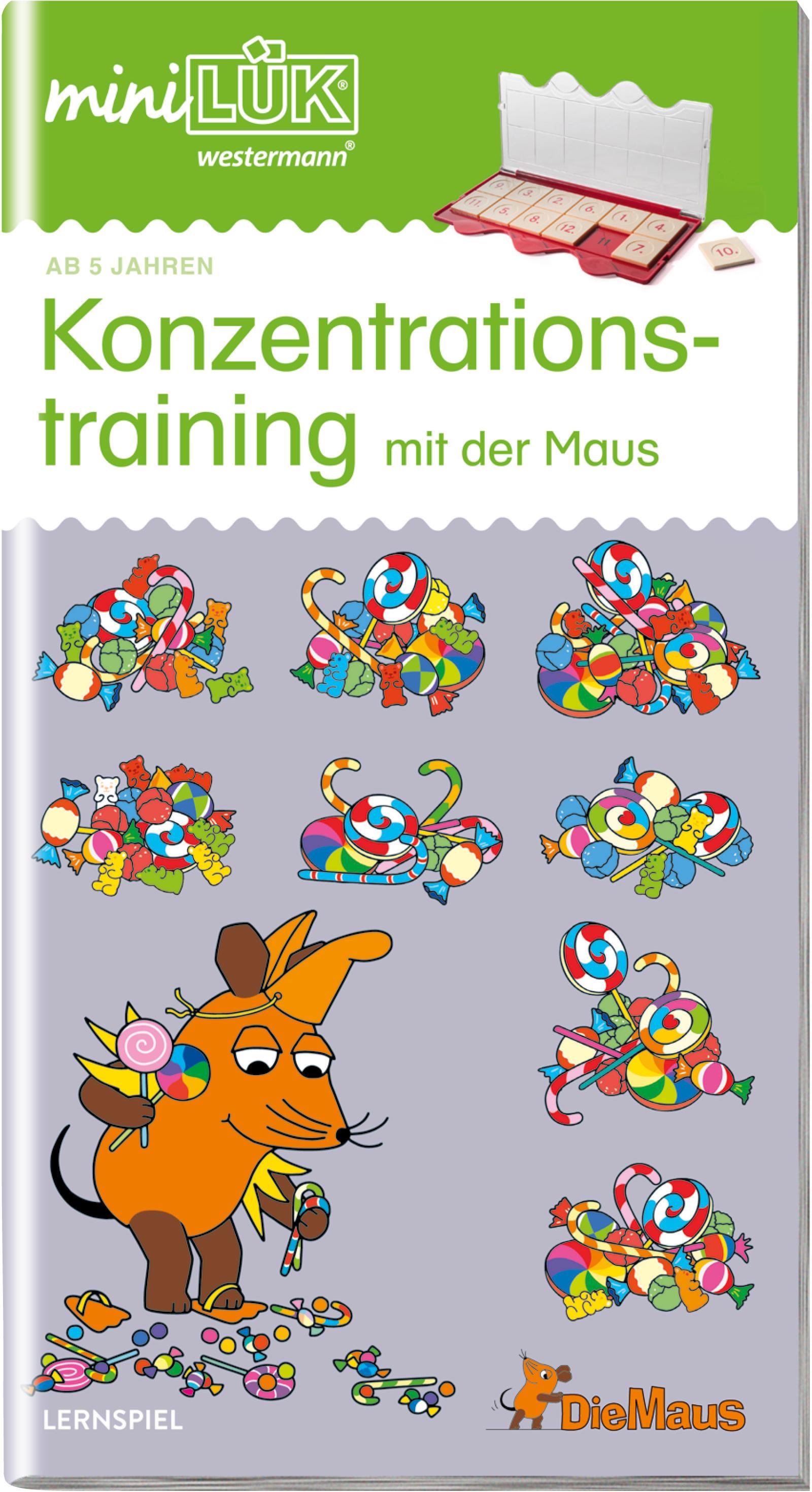 miniLÜK-Übungshefte / miniLÜK - Vorschule / Vorschule: Konzentrationstraining mit der Maus