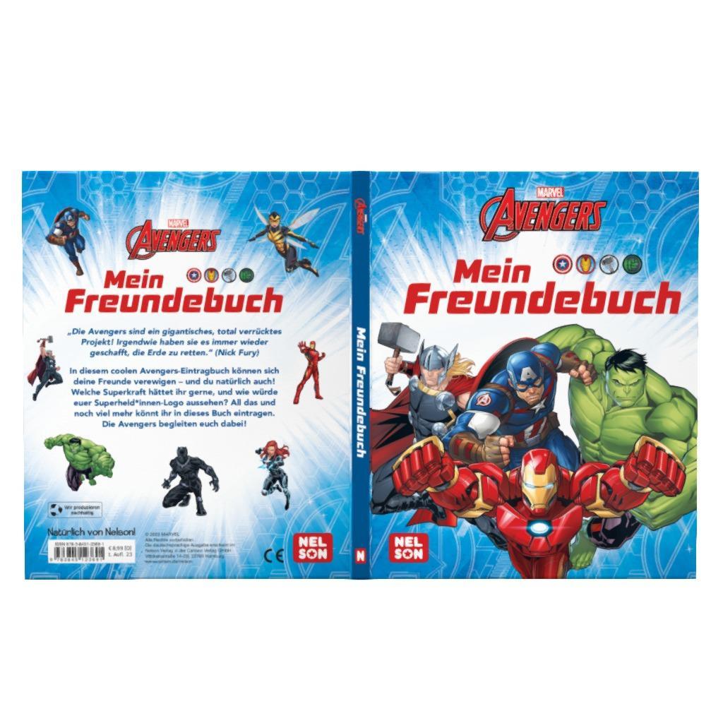 Produktbild Marvel Avengers: Mein Freundebuch 2 von 5