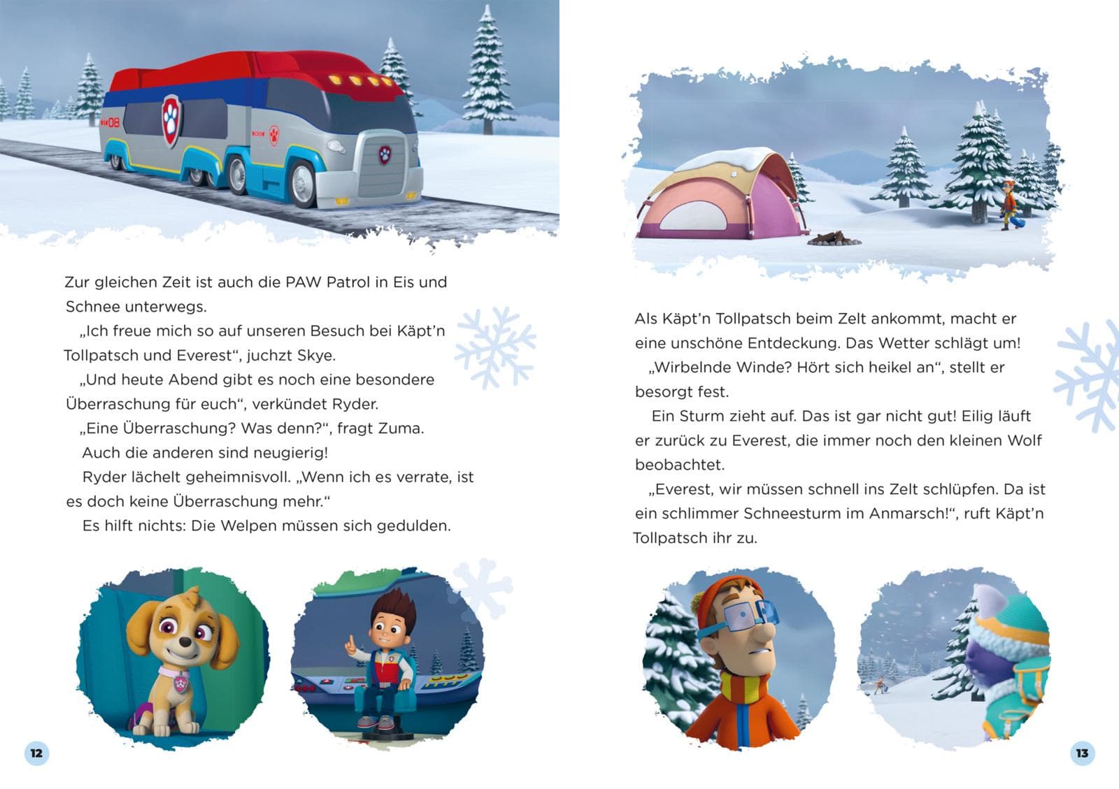 Produktbild PAW Patrol Geschichtenbuch: Wintergeschichten mit den Fellfreunden 2 von 3