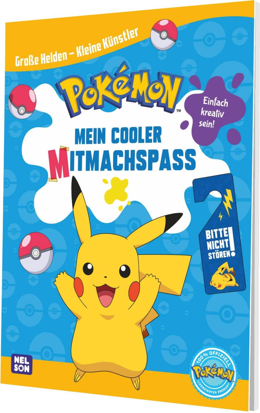 Pokémon: Große Helden - Kleine Künstler: Mein cooler Mitmachspaß
